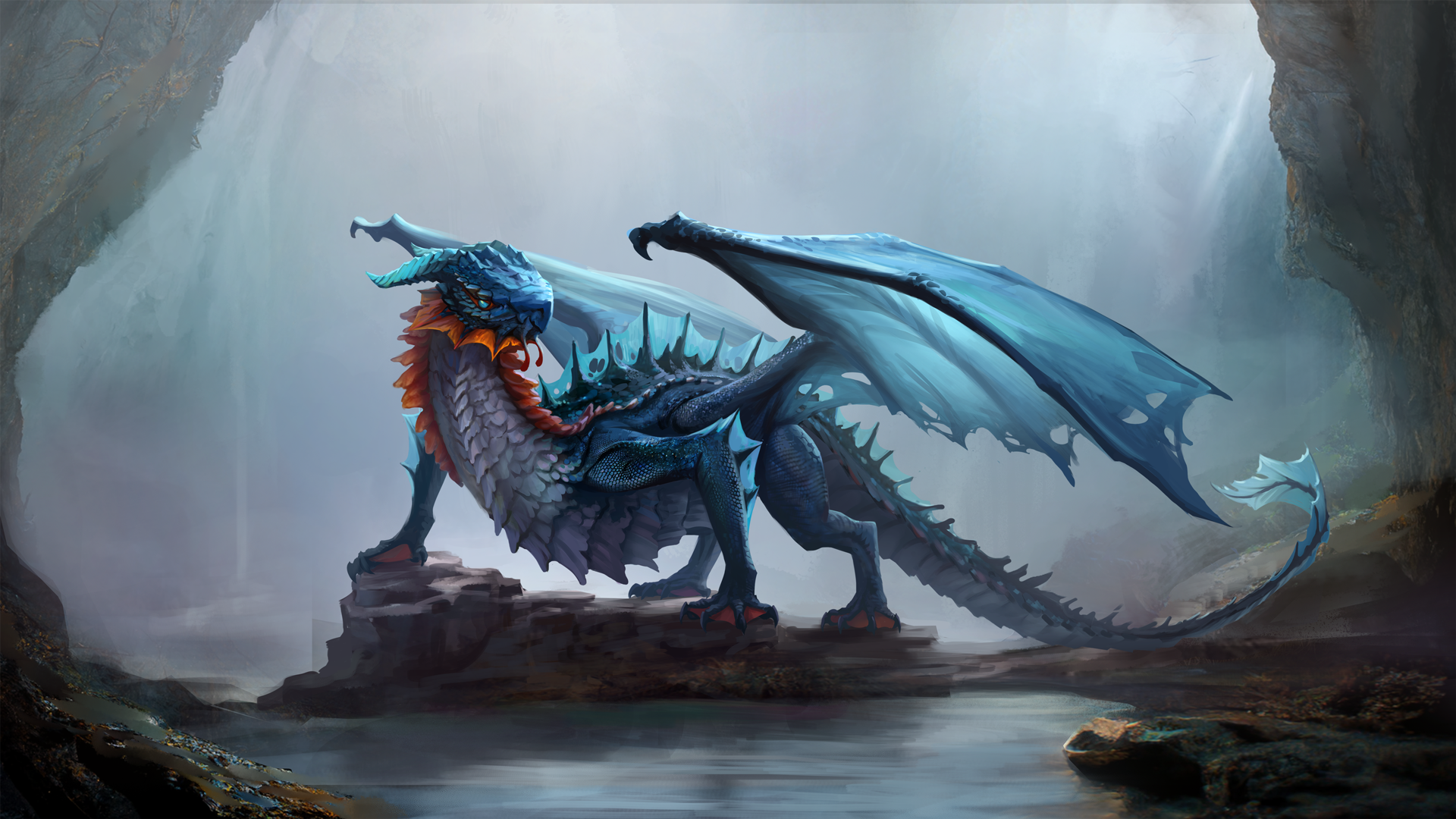 Water Dragon Artwork Wallpapers