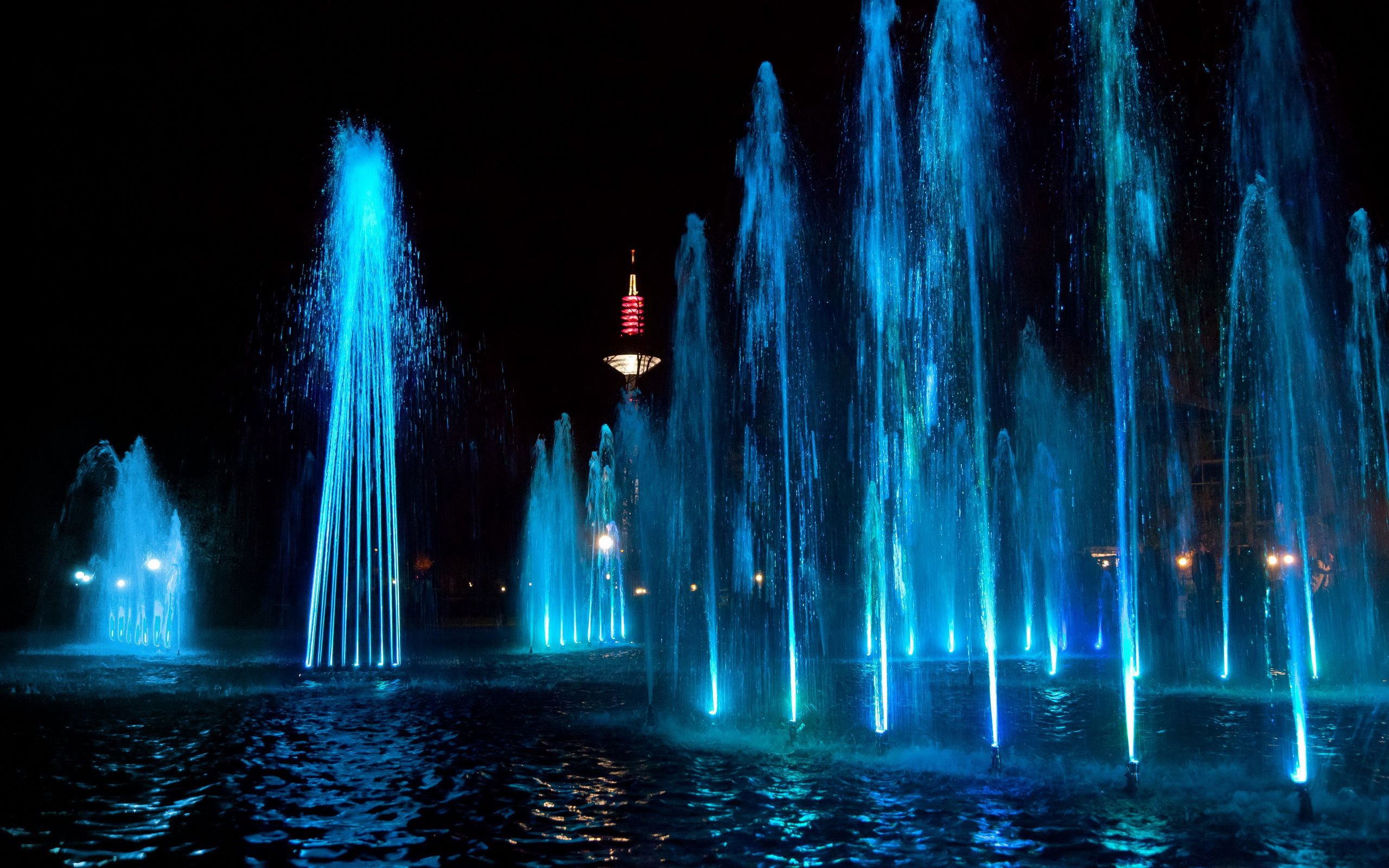 Water Fountain Background