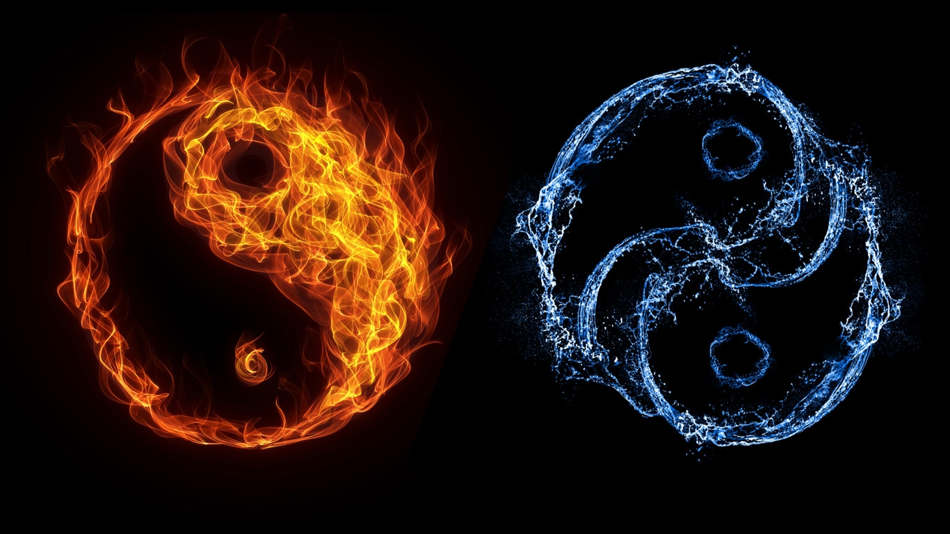 Water Vs Fire Wallpapers