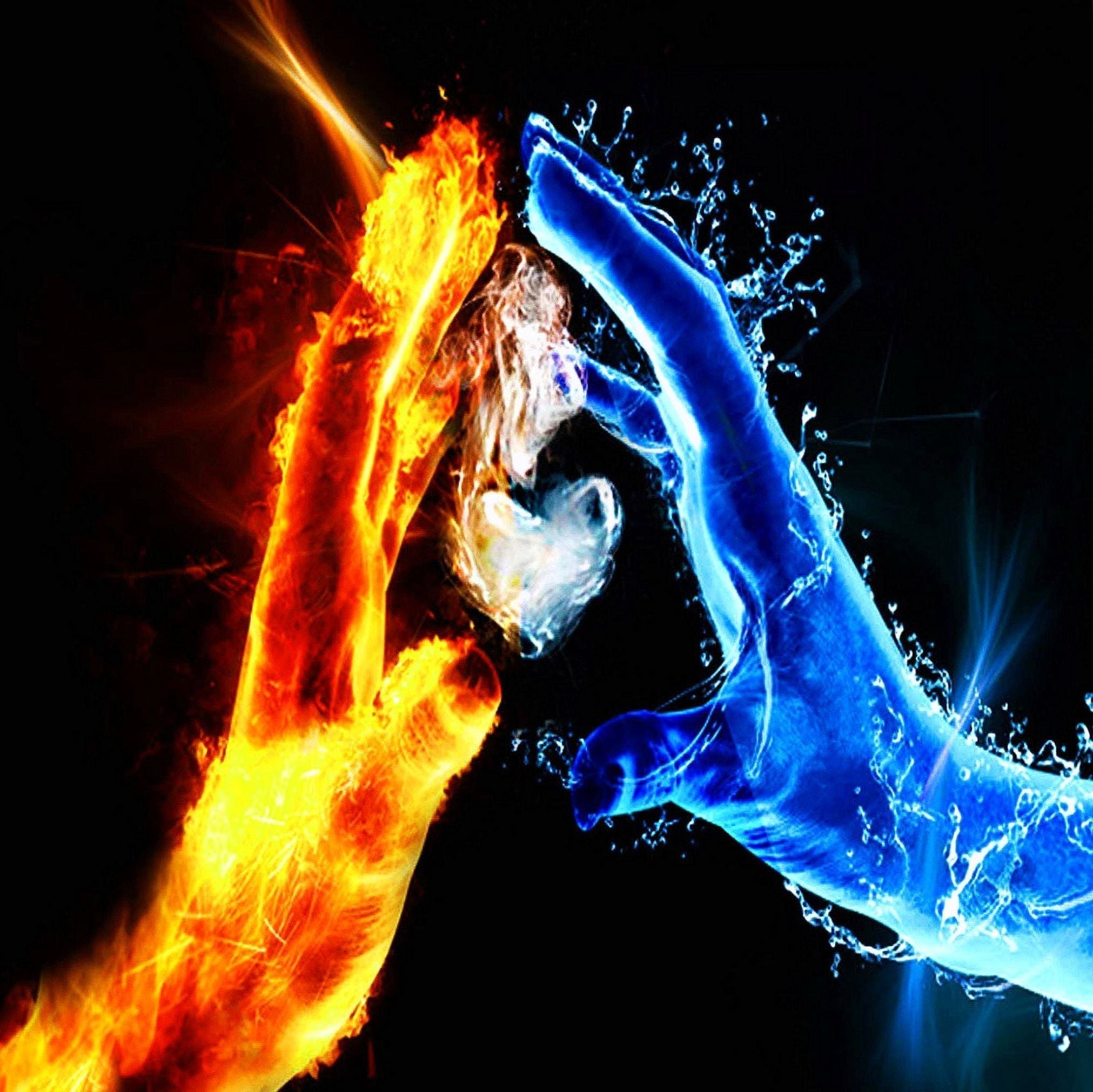 Water Vs Fire Wallpapers