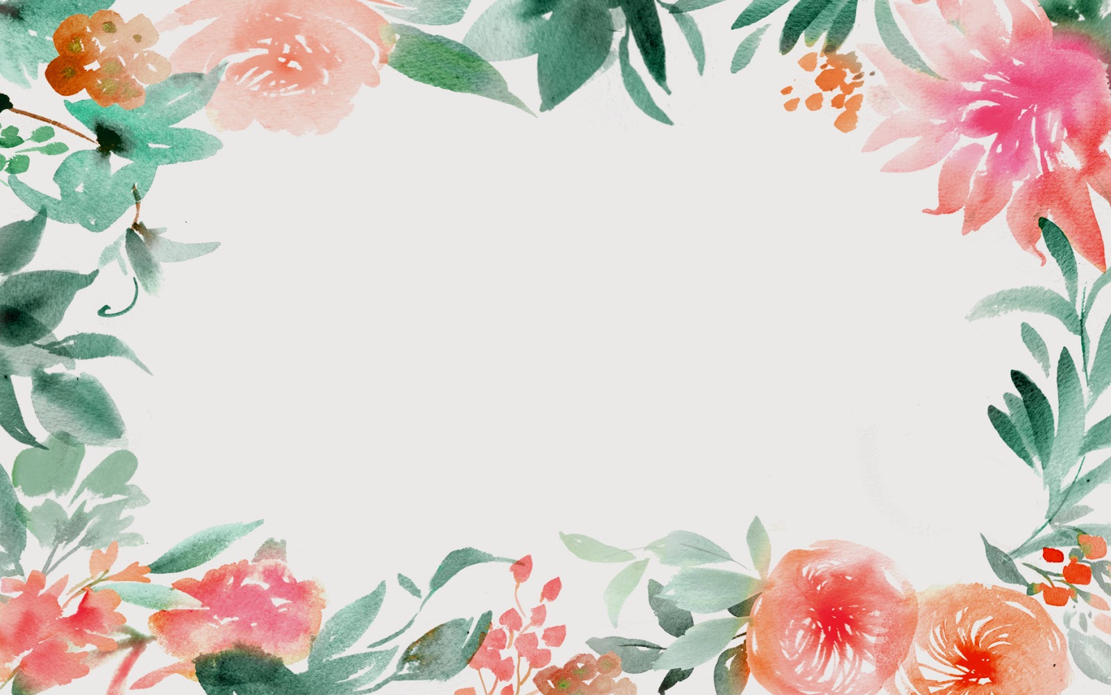 Watercolor Floral Wallpapers