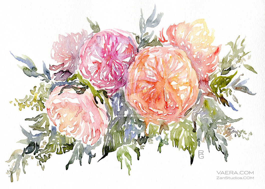 Watercolor Floral Wallpapers