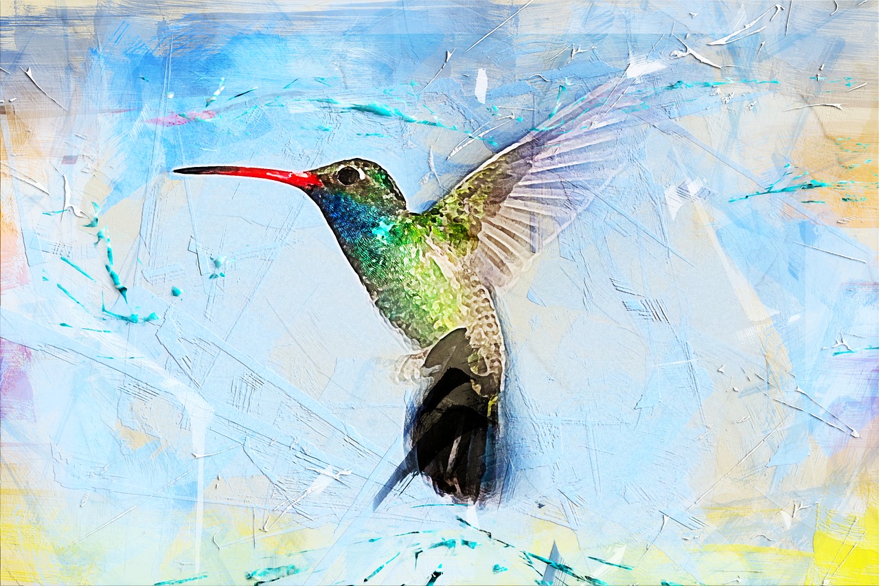 Watercolor Hummingbird Images Wallpapers