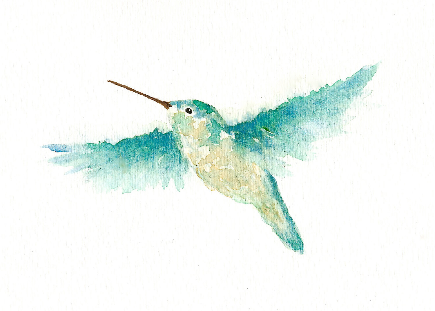 Watercolor Hummingbird Images Wallpapers