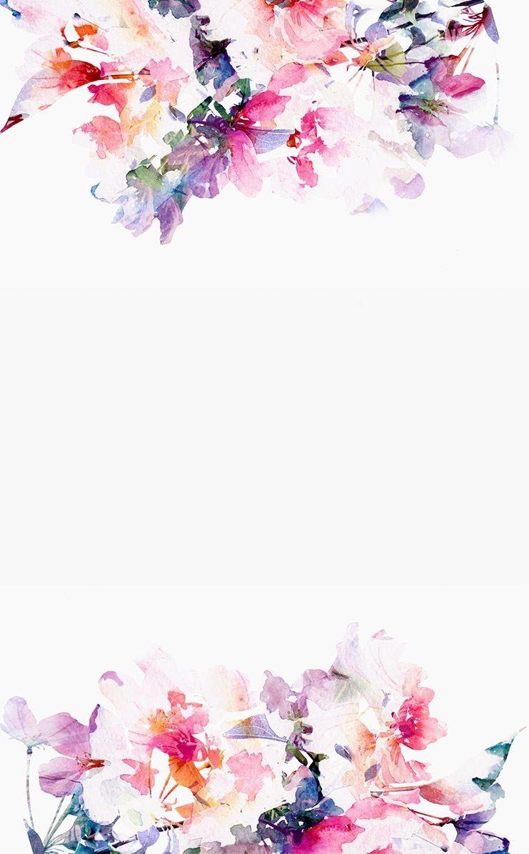 Watercolor Wildflower Iphone Wallpapers