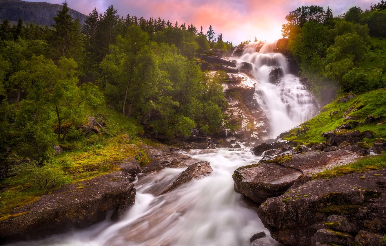 Waterfall Hd Norway Wallpapers