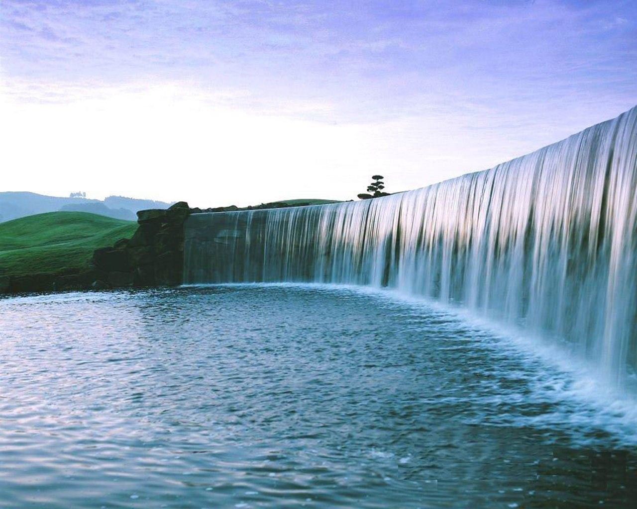 Waterfall Landscape Wallpapers