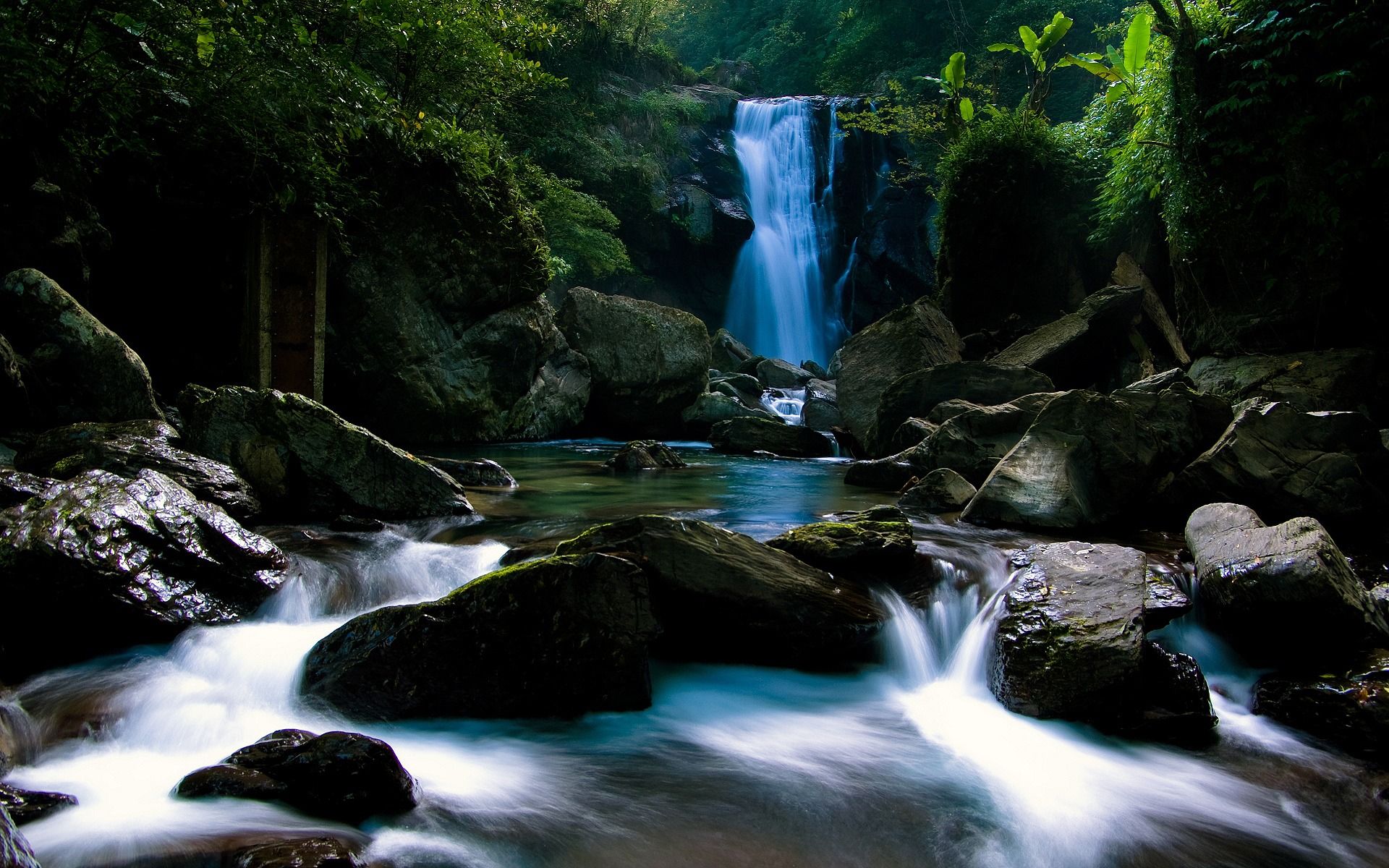 Waterfall Landscape Wallpapers