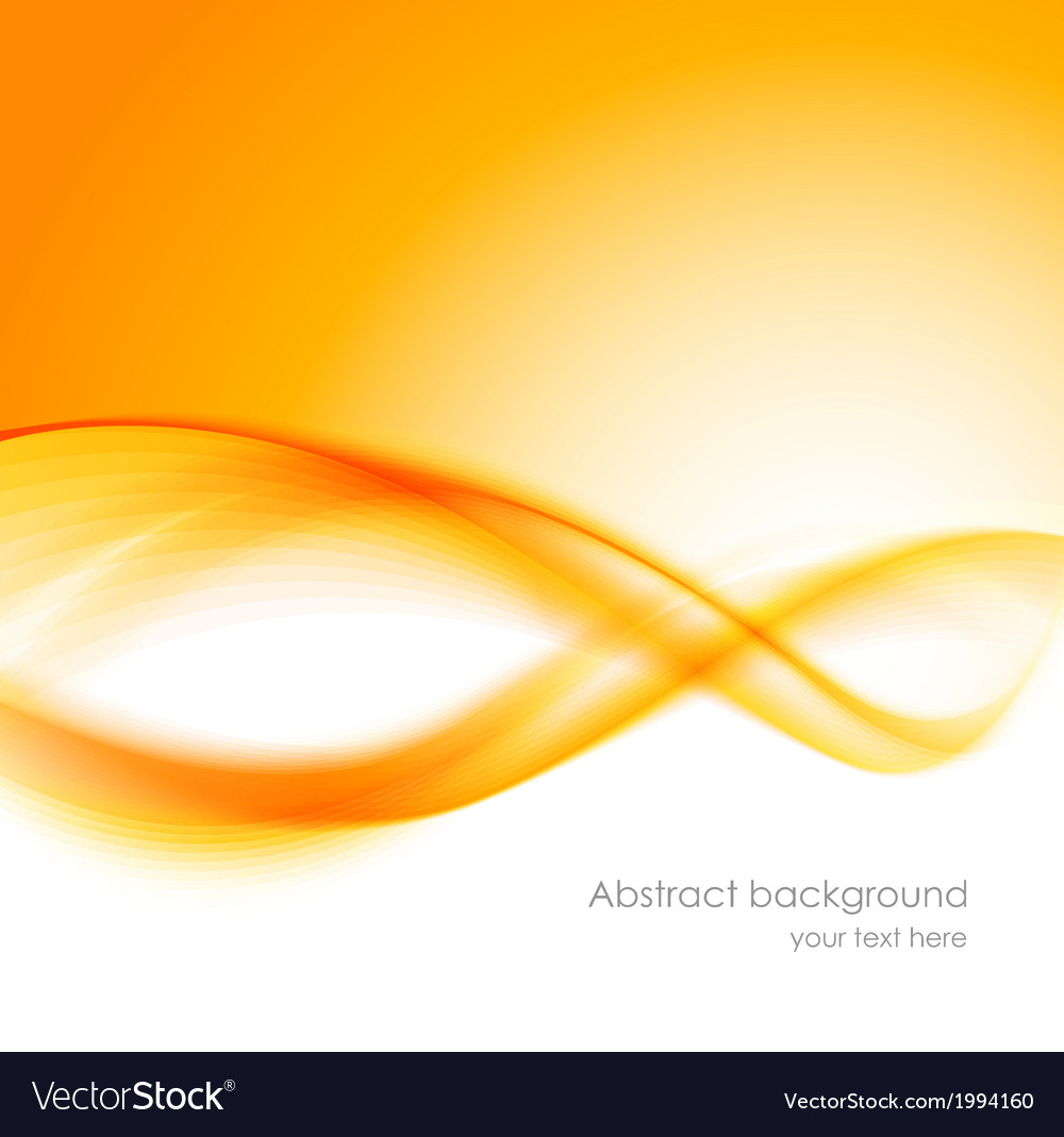 Wavy Orange Background