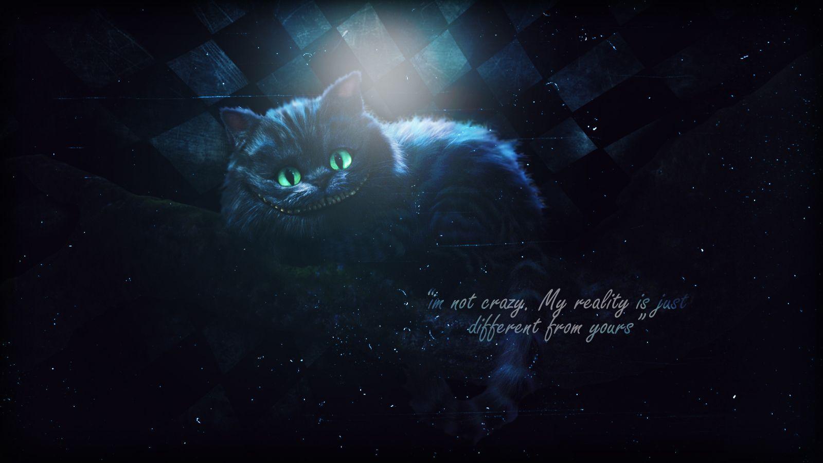 We Are All Mad Here Cheshire Cat Wallpapers