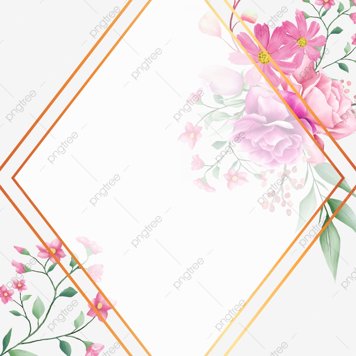 Wedding Floral Background