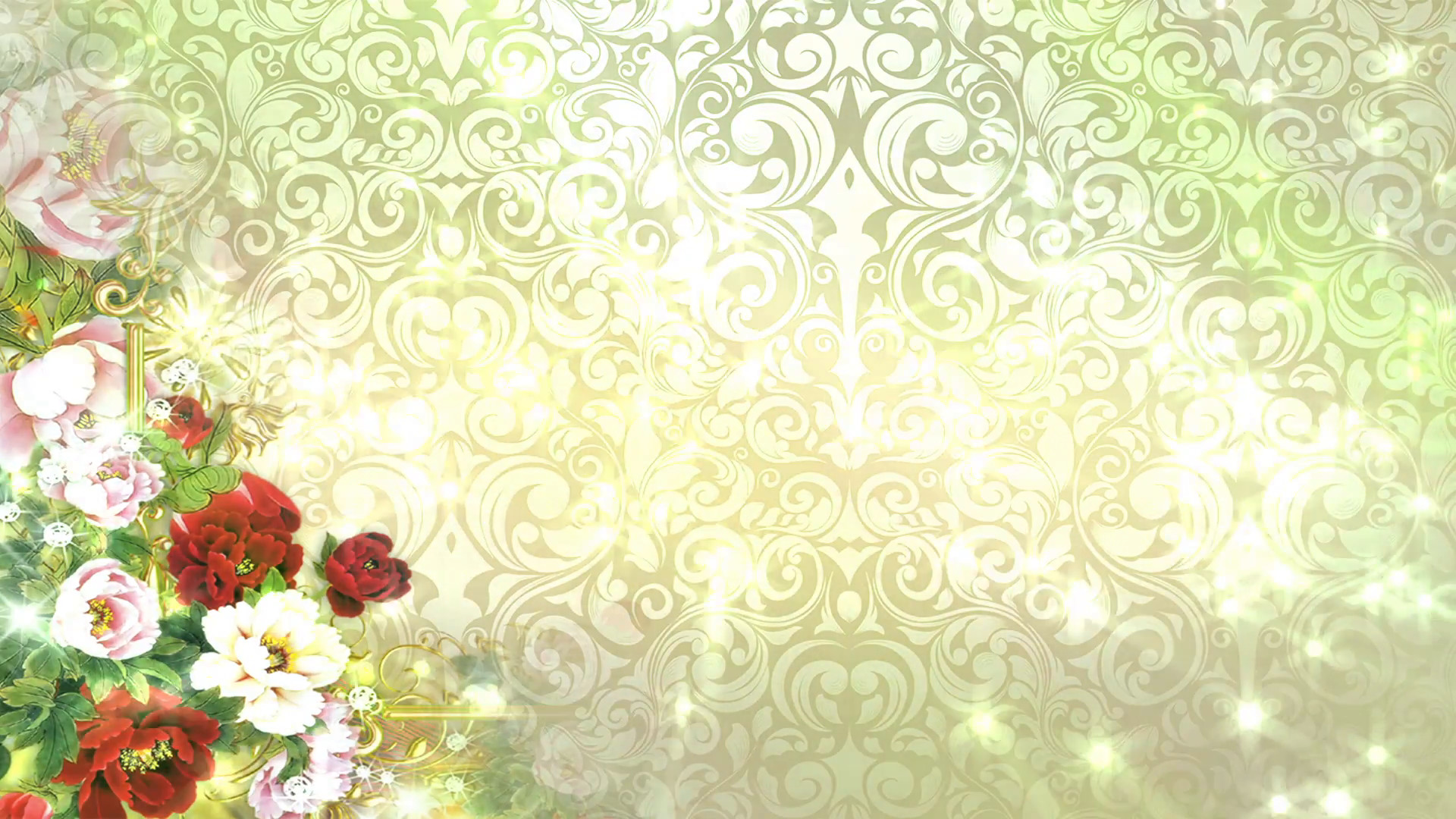 Wedding Flower Background