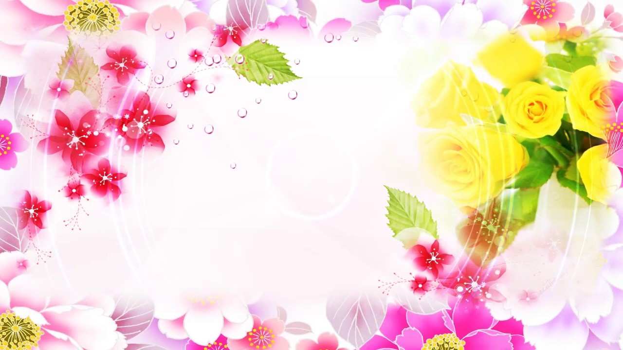 Wedding Flower Background