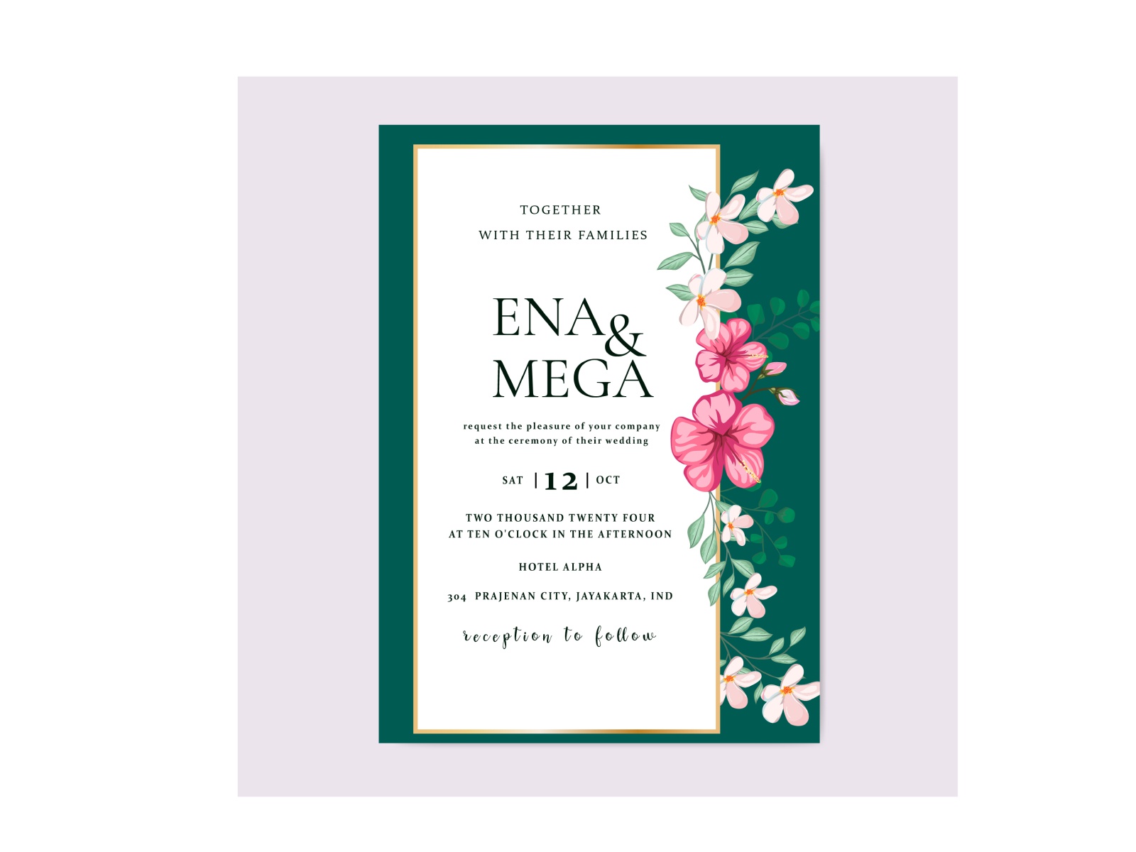 Wedding Invitation Background