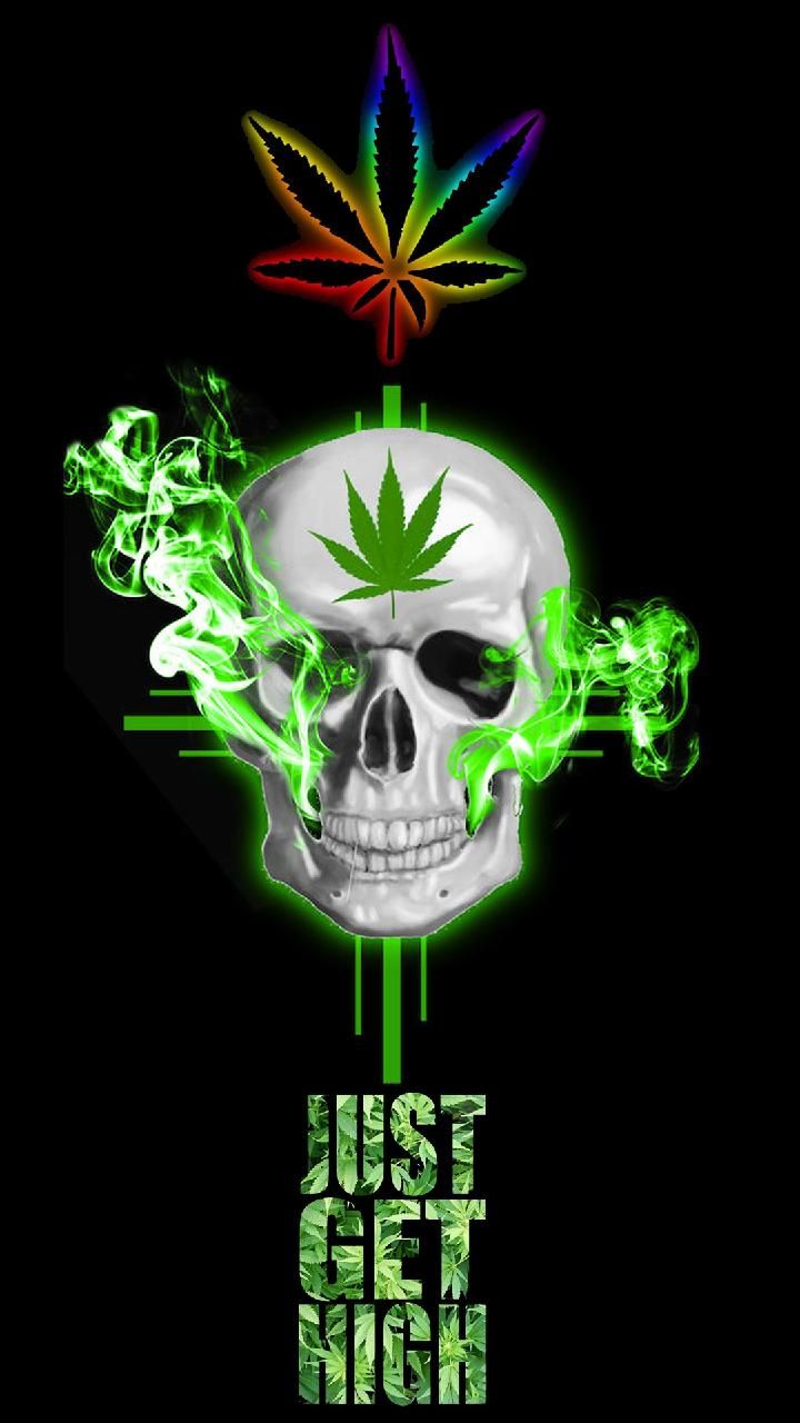 Weed Skulls Wallpapers