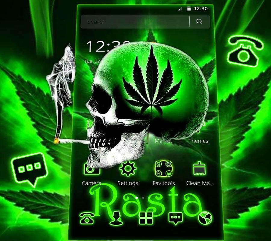 Weed Skulls Wallpapers