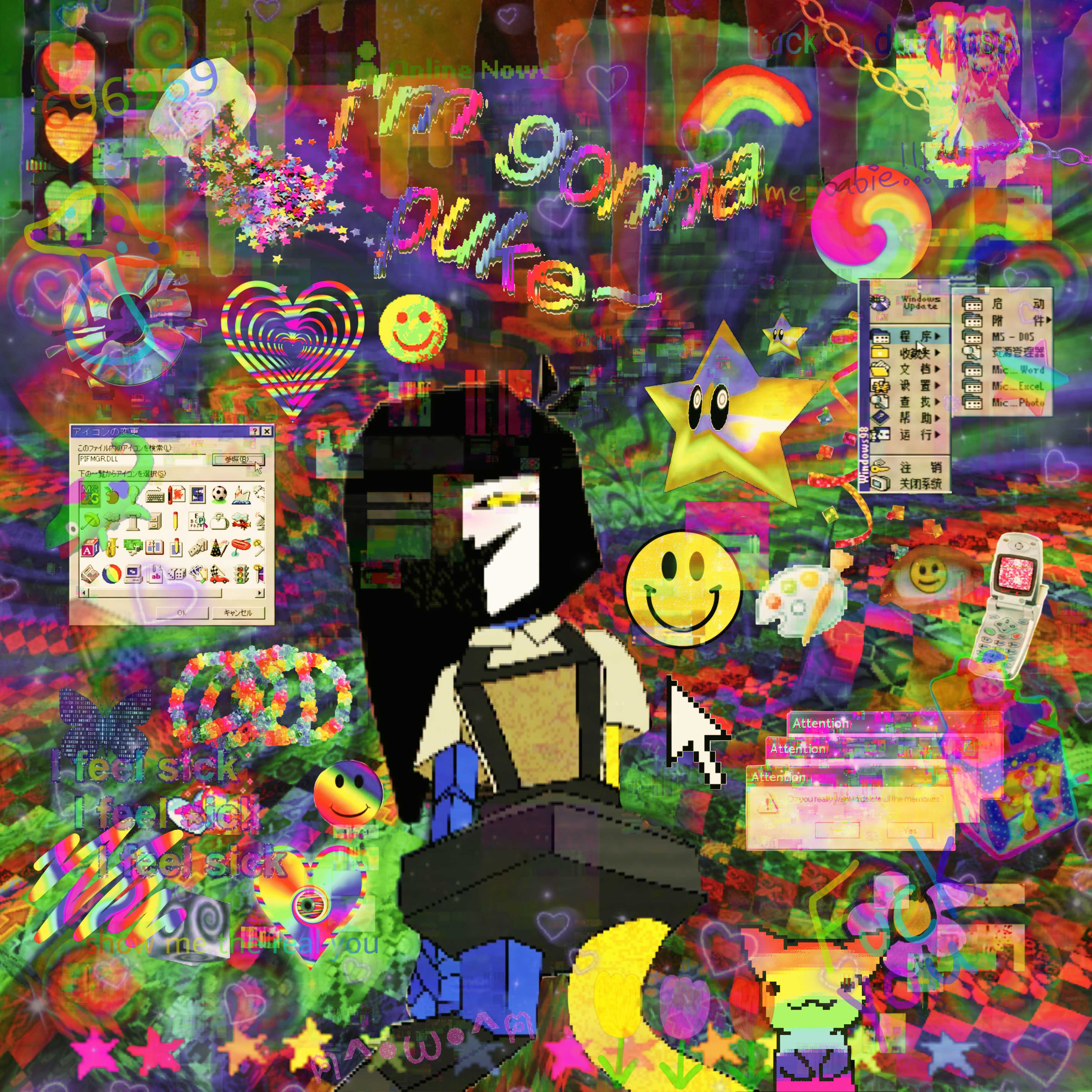 Weirdcore Background