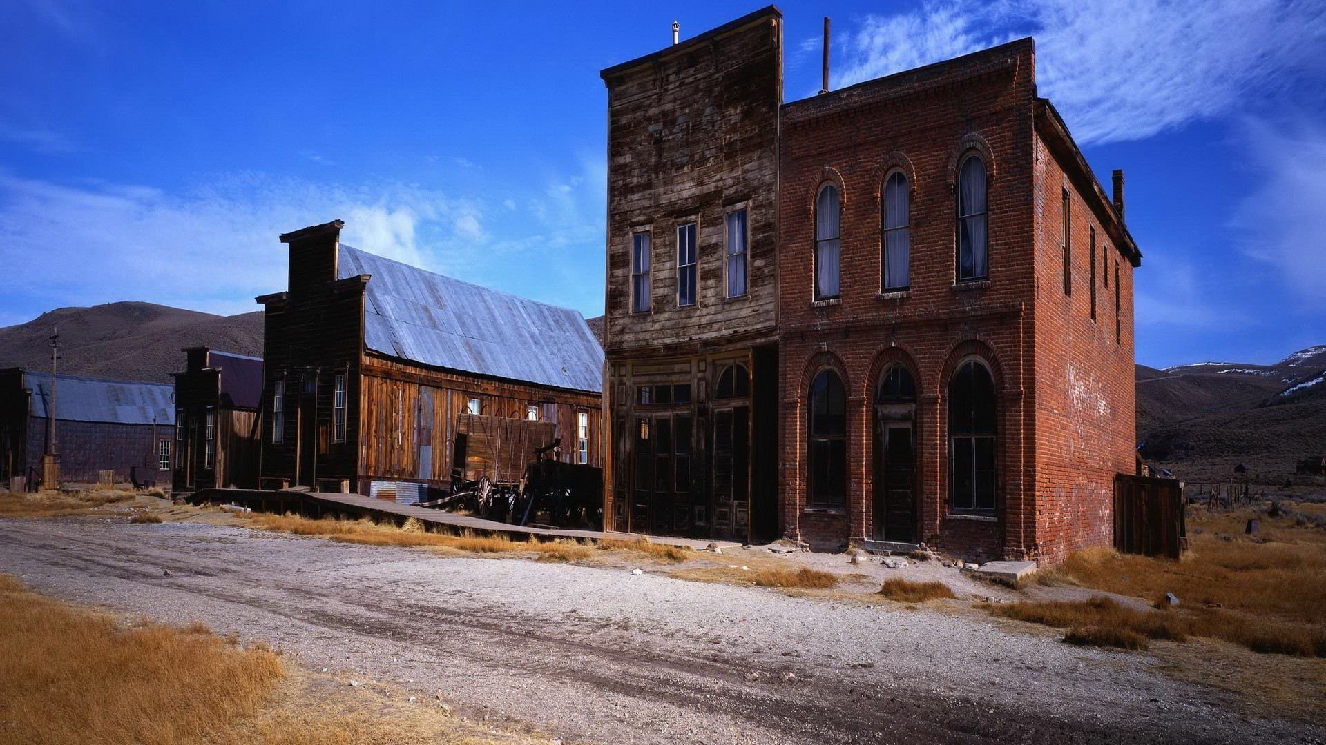 Western Town Background