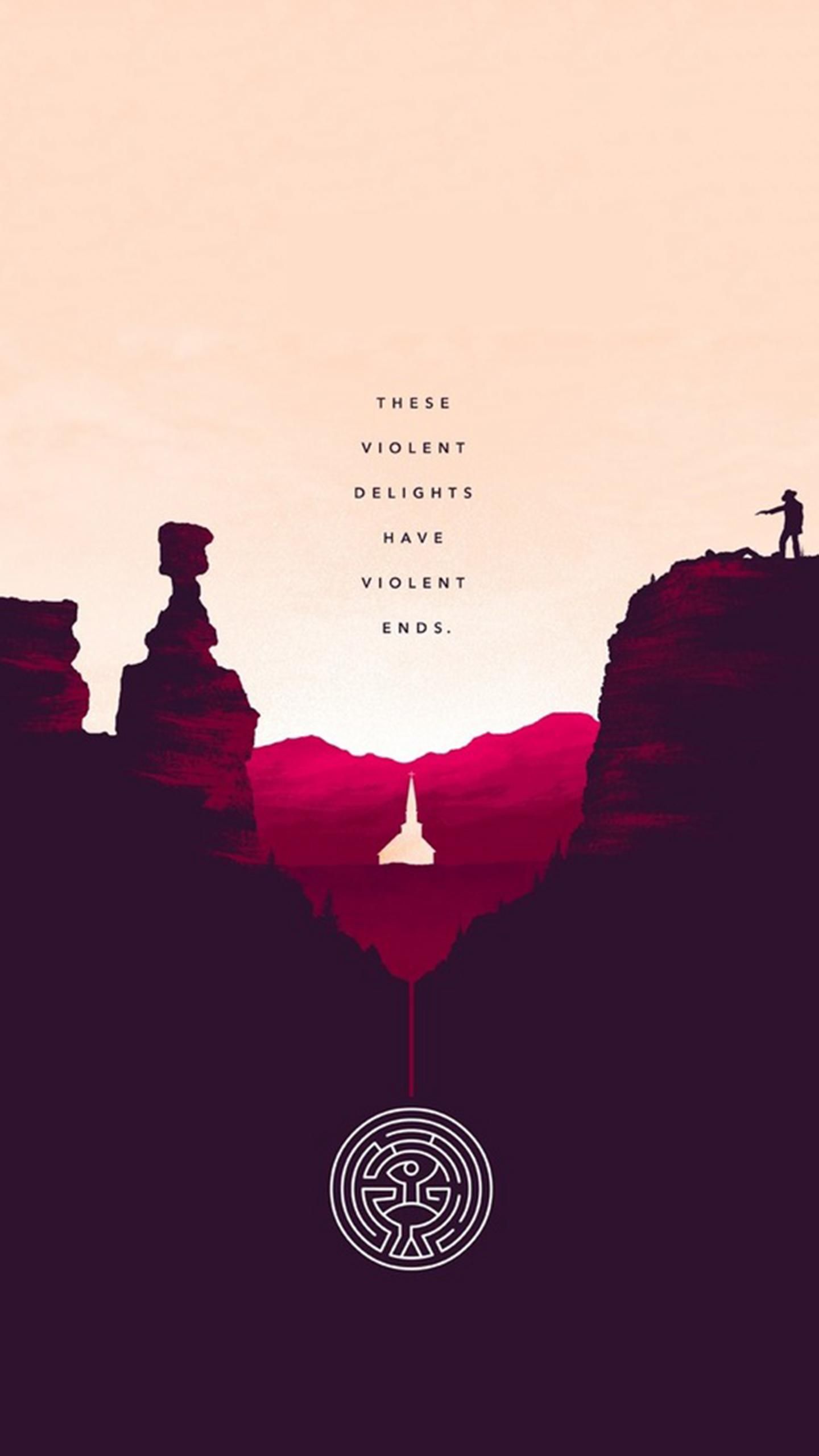 Westworld Title Poster Wallpapers