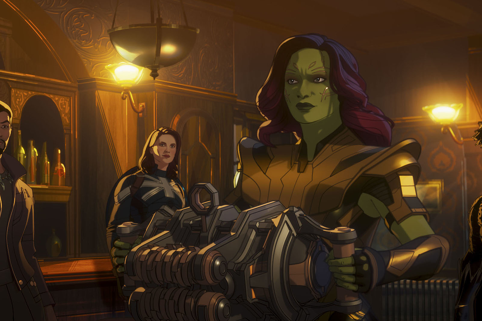 What If Gamora As Thanos Wallpapers