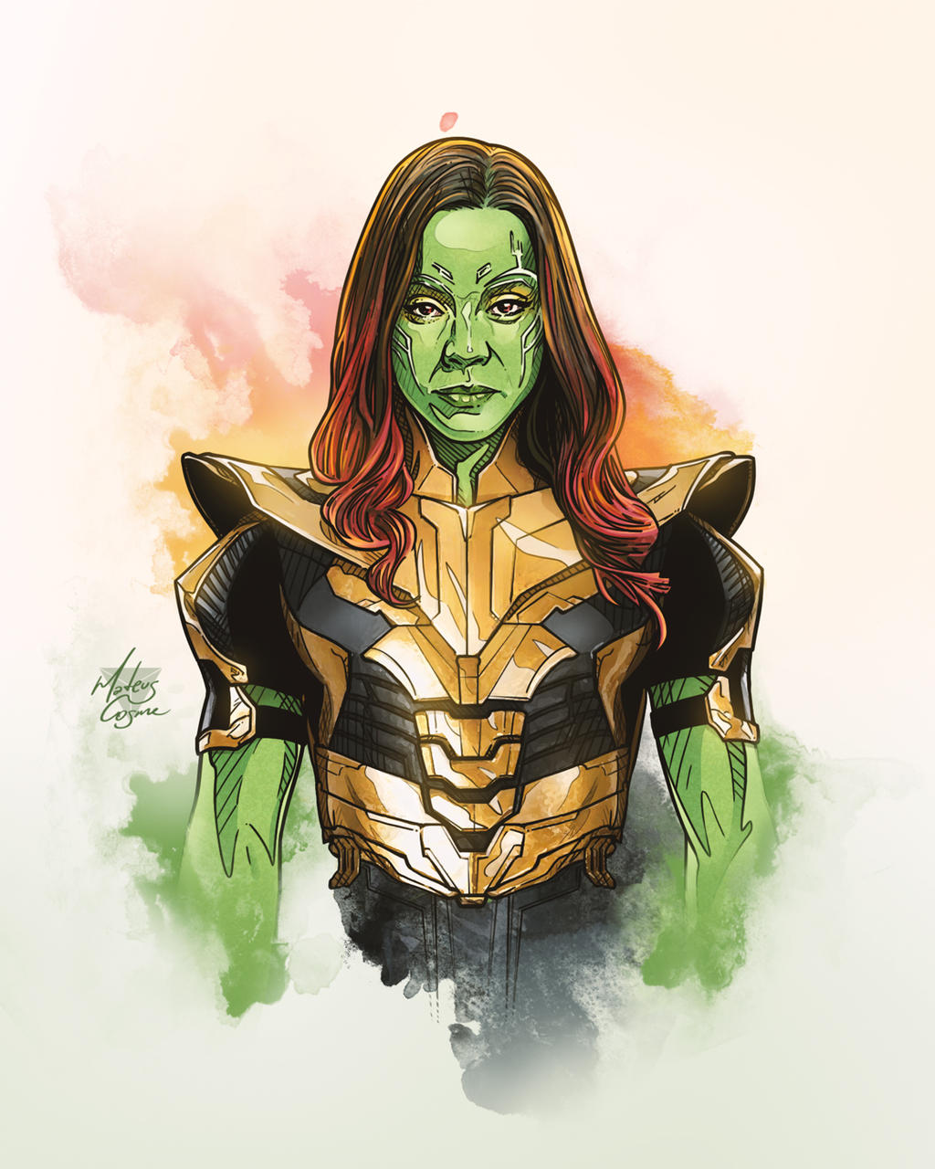 What If Gamora As Thanos Wallpapers