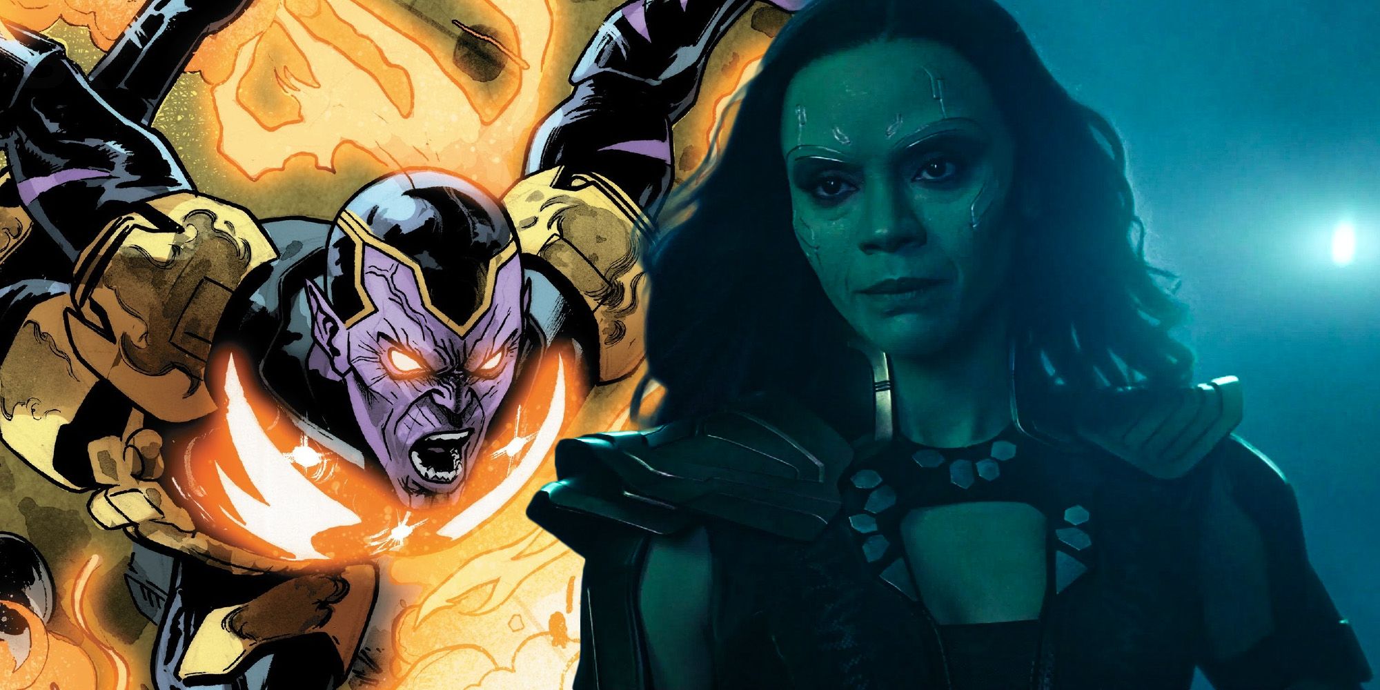 What If Gamora As Thanos Wallpapers