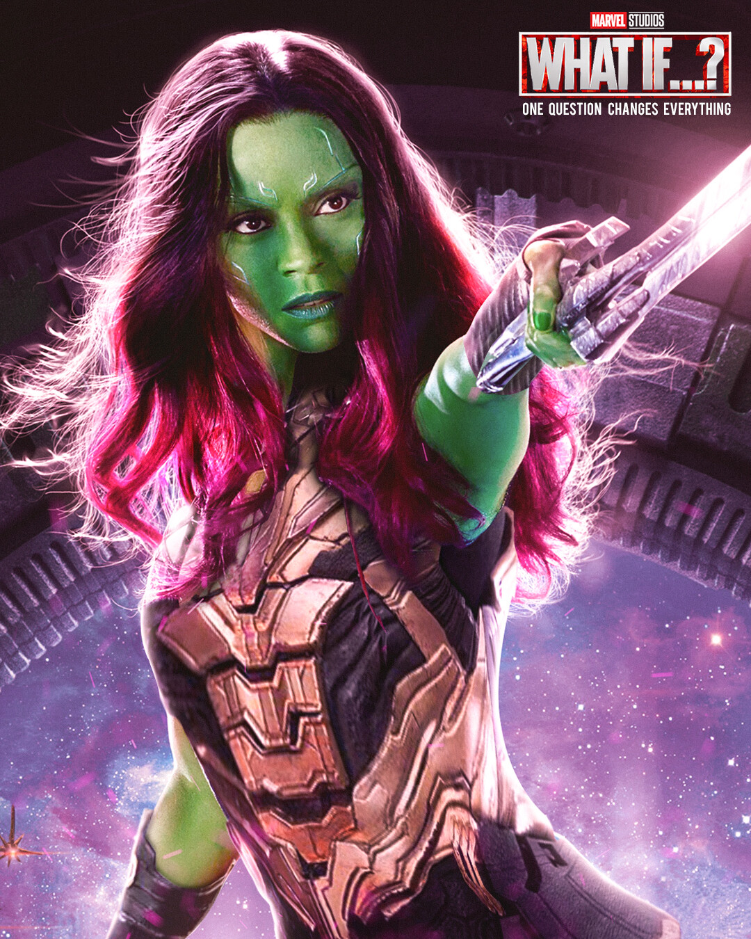 What If Gamora As Thanos Wallpapers