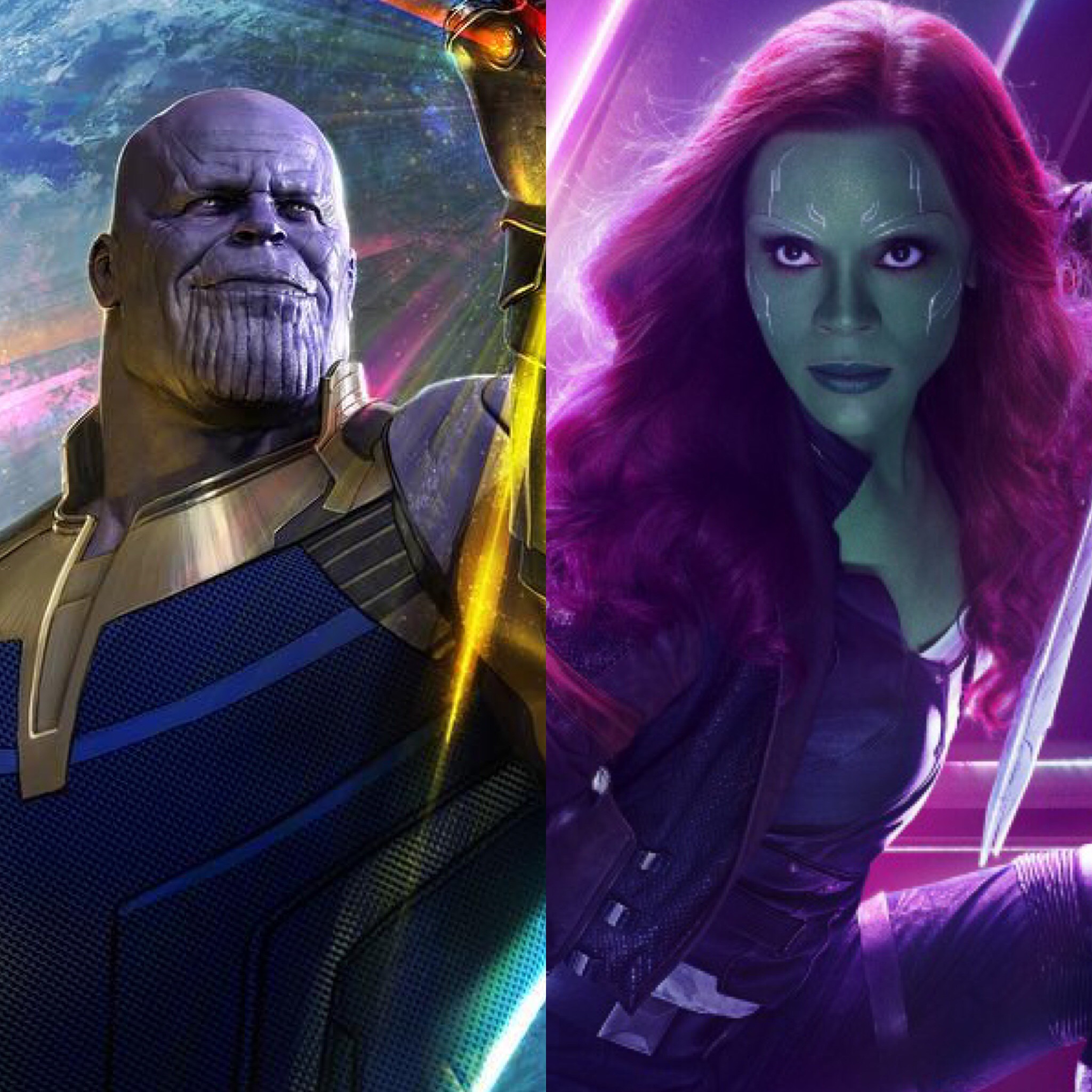 What If Gamora As Thanos Wallpapers