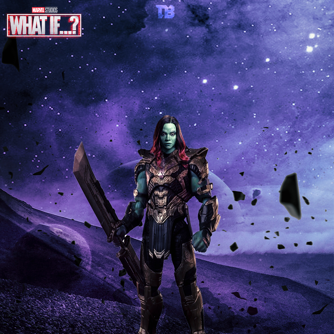 What If Gamora As Thanos Wallpapers