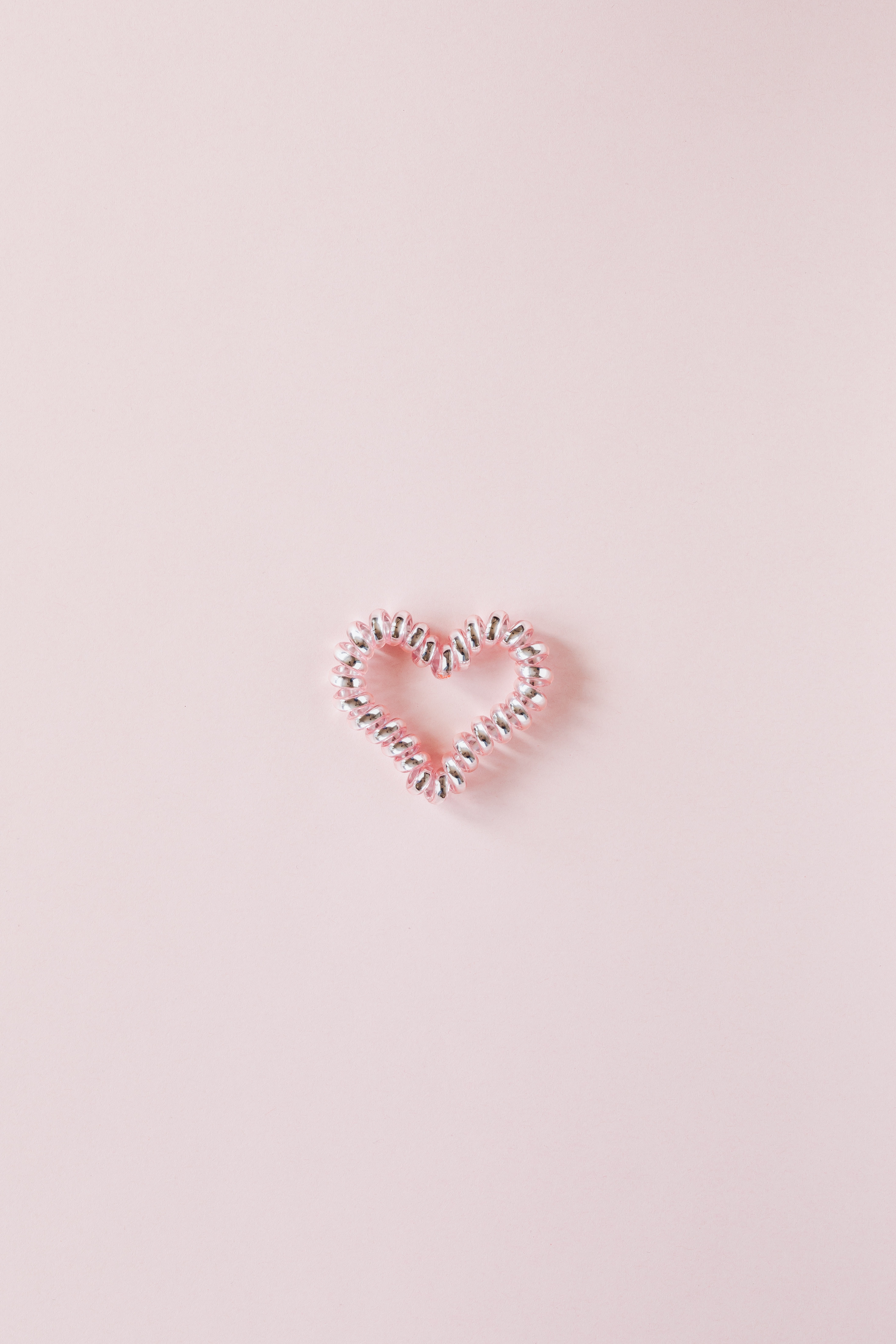 White And Pink Heart Wallpapers