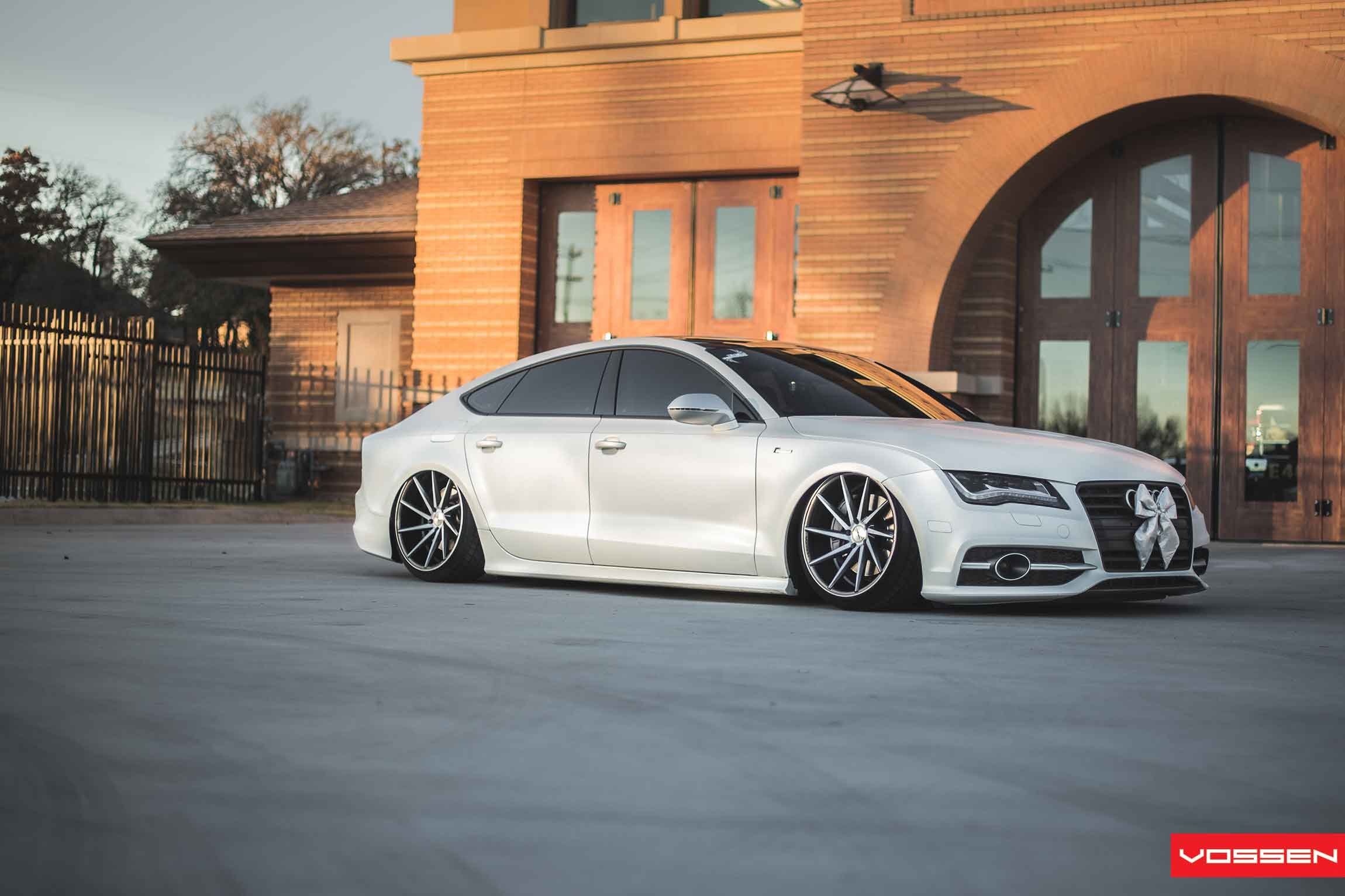 White Audi A7 Wallpapers