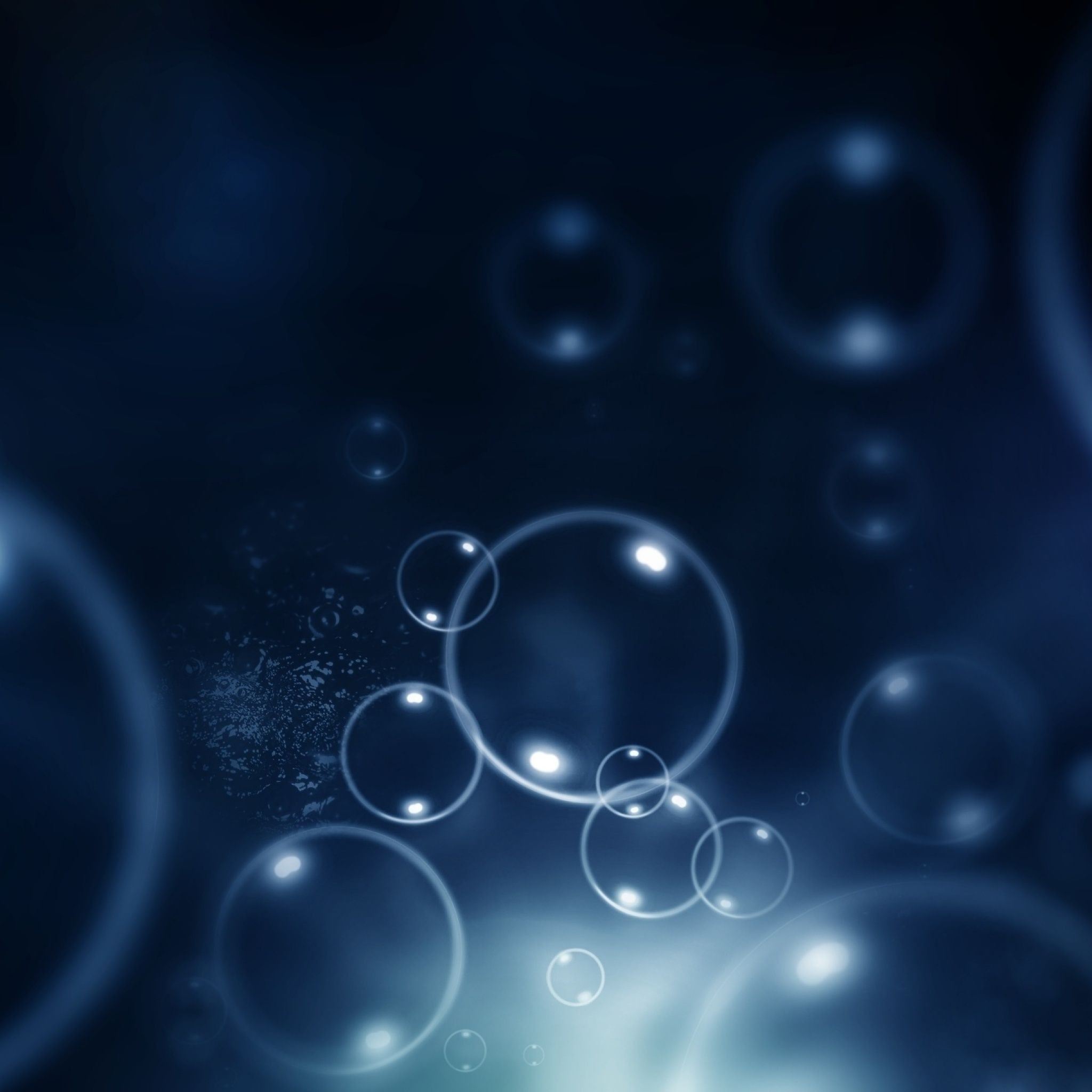 White Bubbles Wallpapers