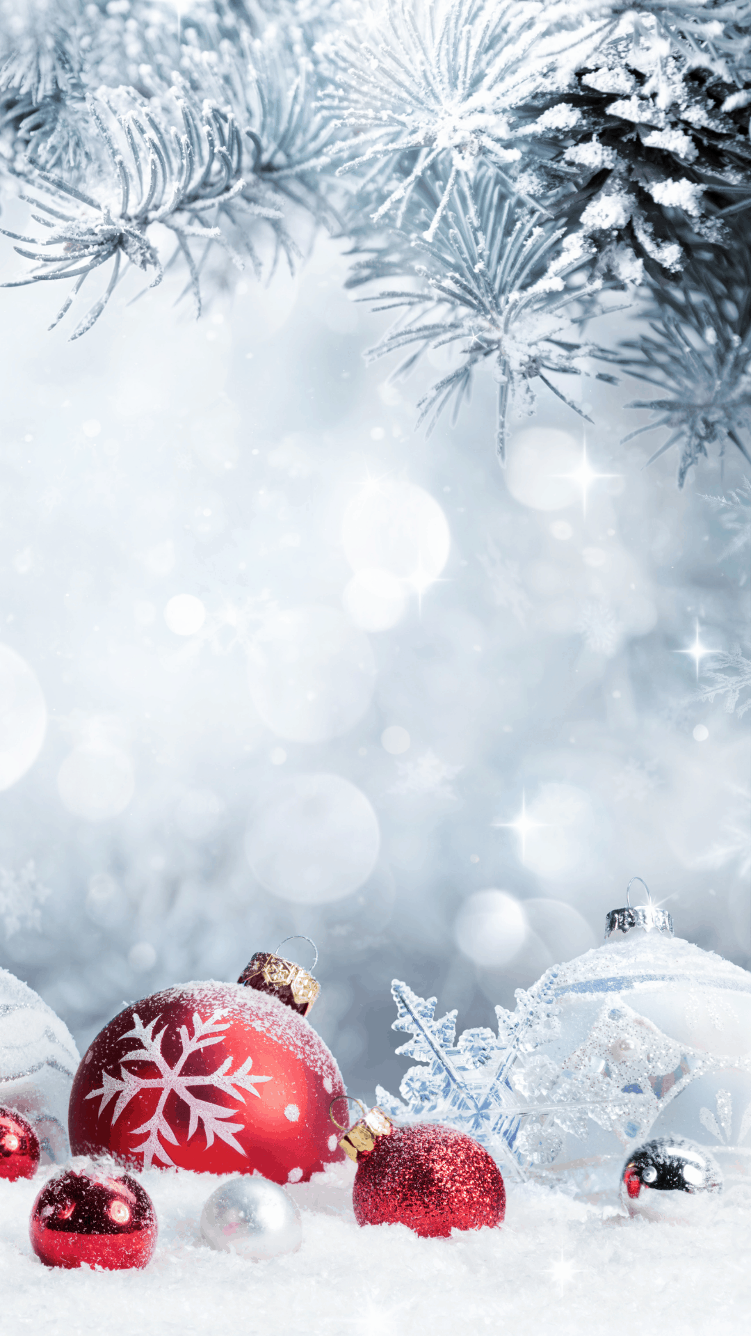 White Christmas Aesthetic Wallpapers