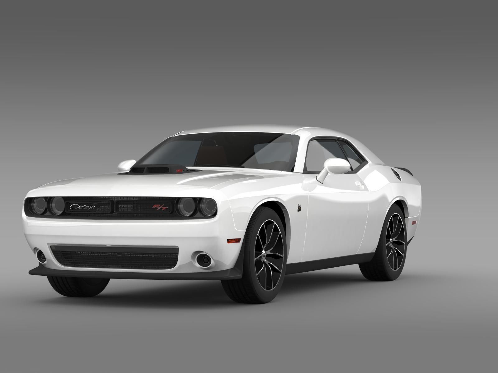 White Dodge Challenger Wallpapers