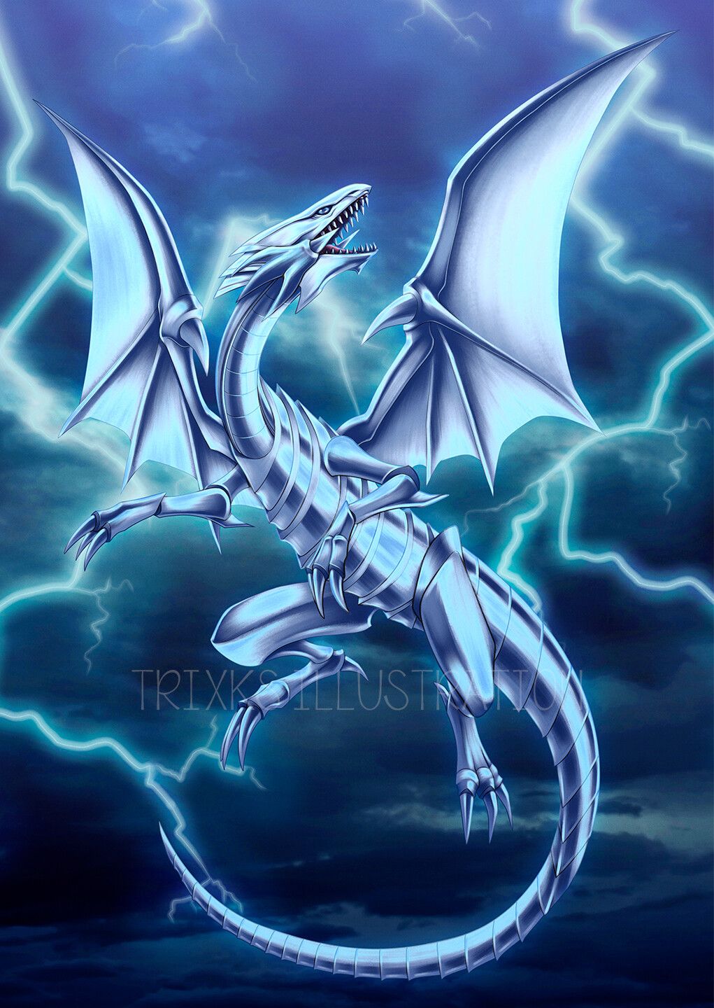 White Dragons Wallpapers