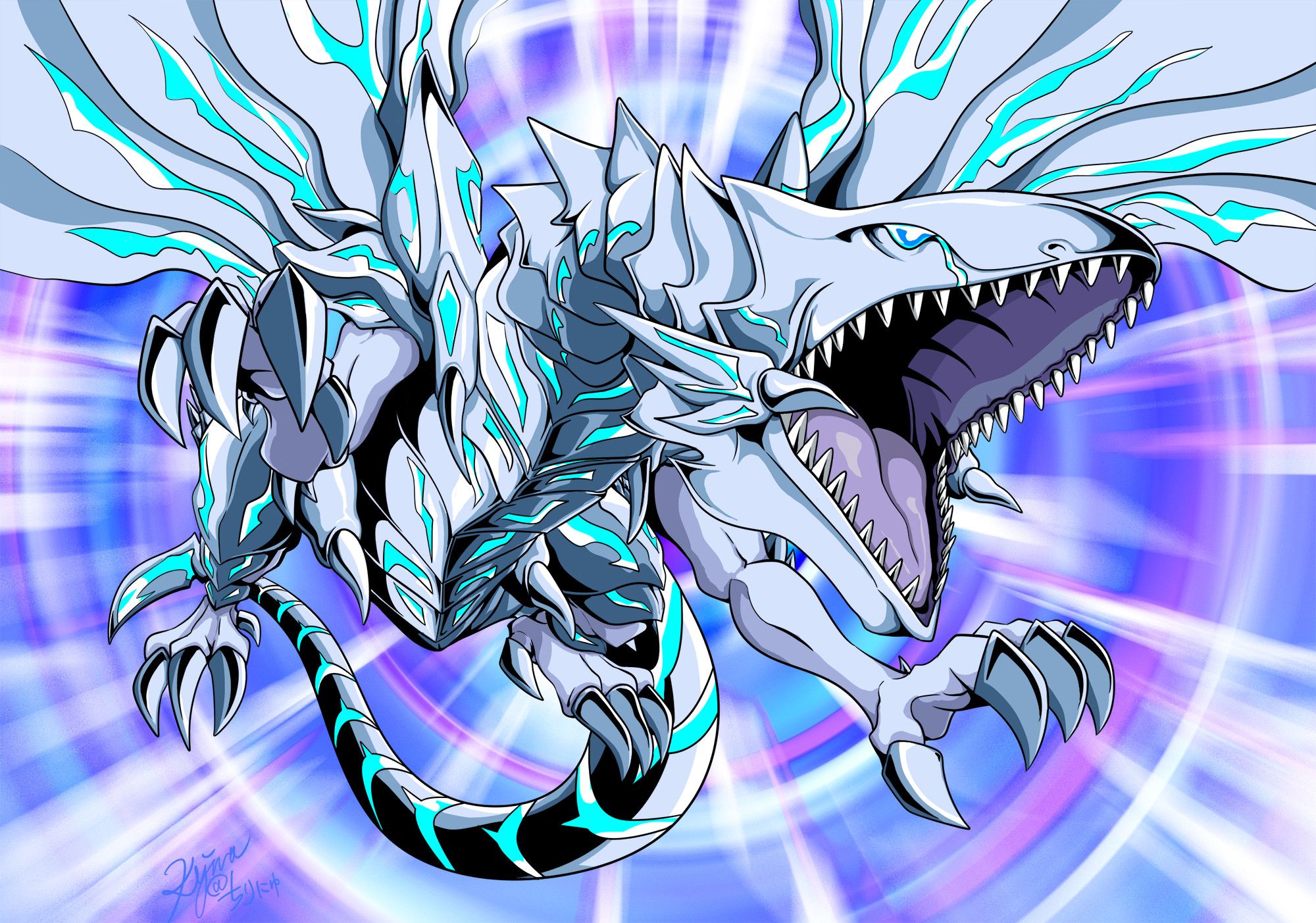 White Dragons Wallpapers