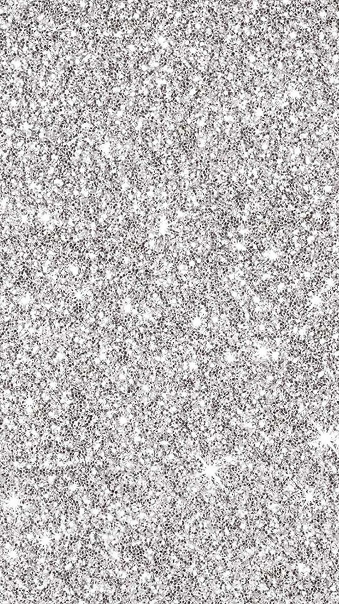 White Glitter Background