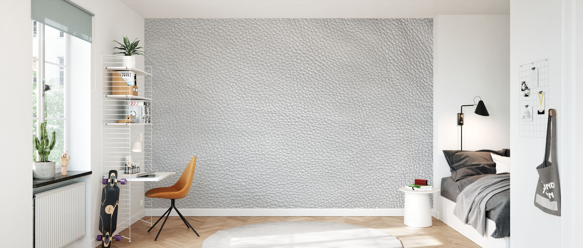 White Leather Wallpapers