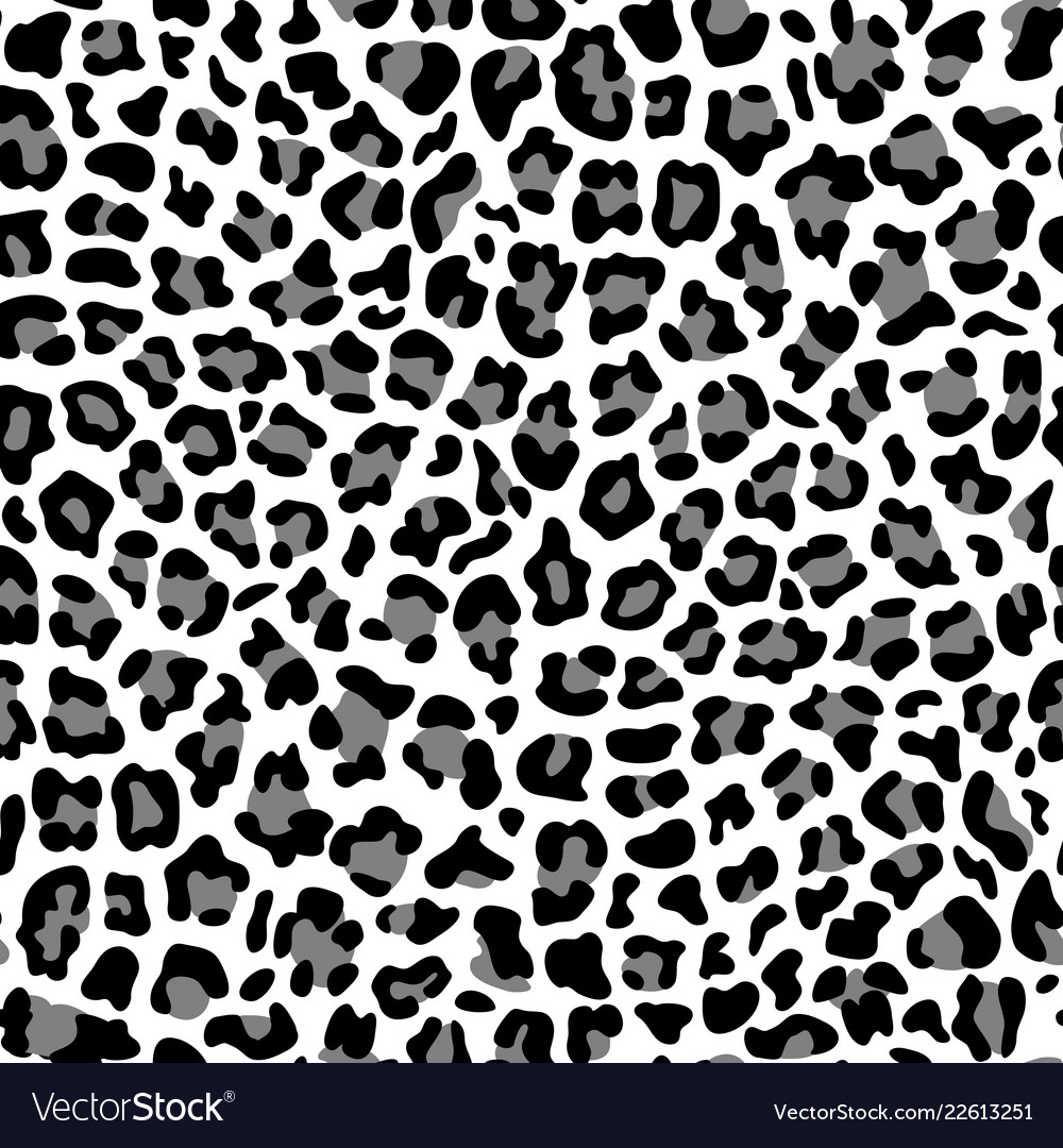 White Leopard Background