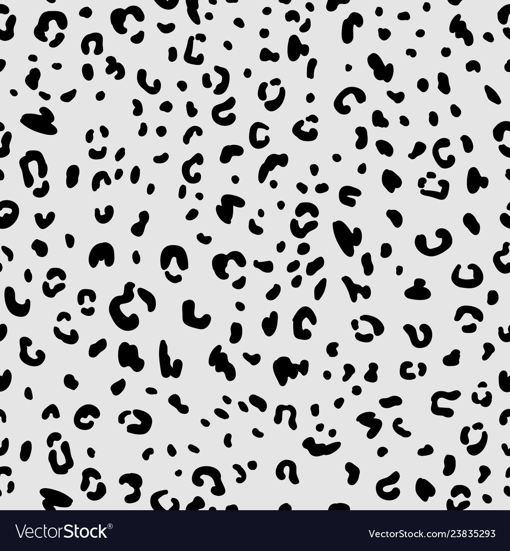 White Leopard Background