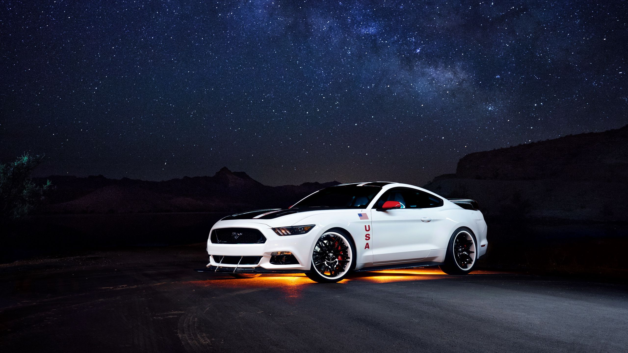 White Mustang Wallpapers