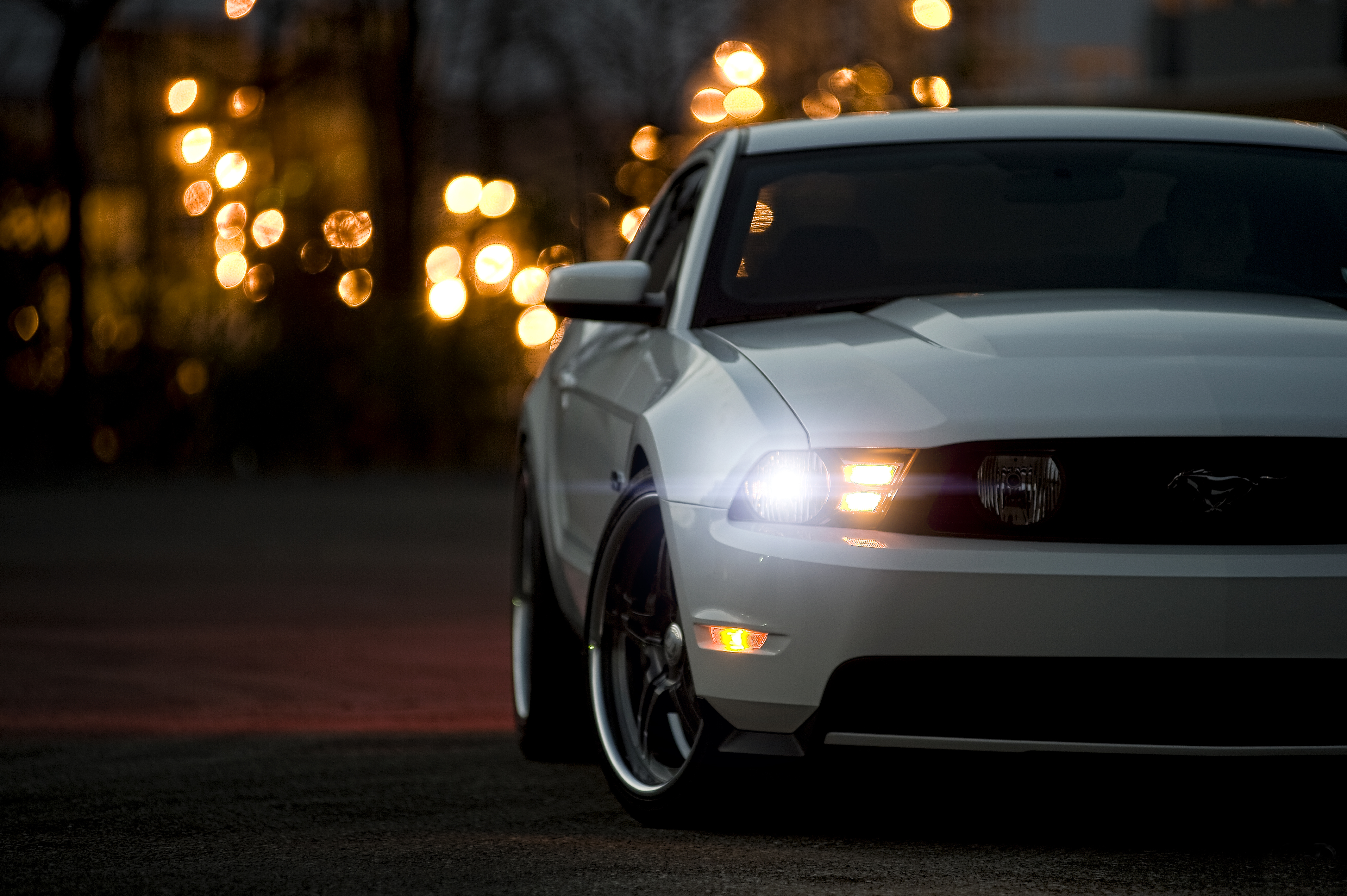 White Mustang Wallpapers