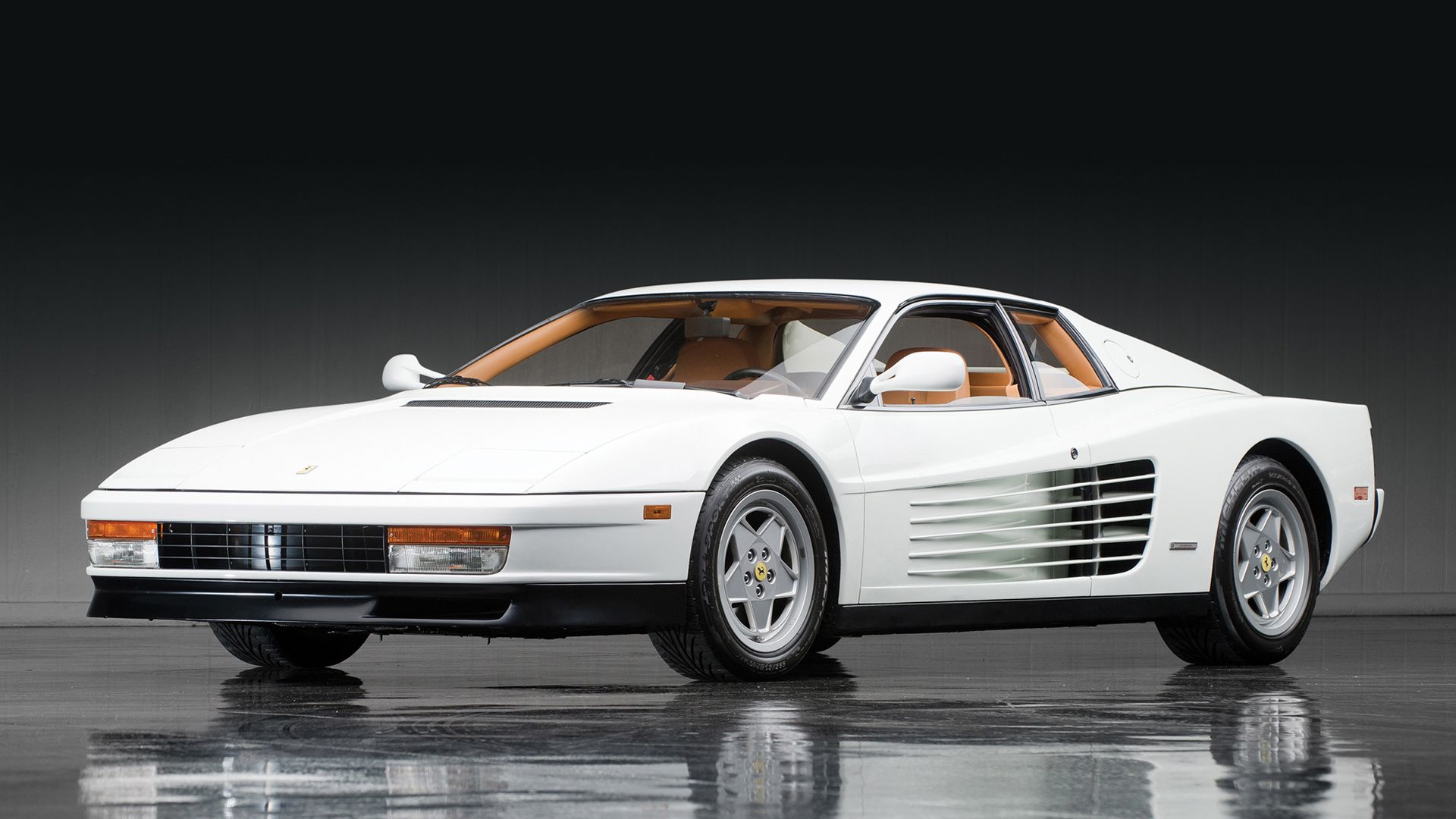 White Testarossa Wallpapers