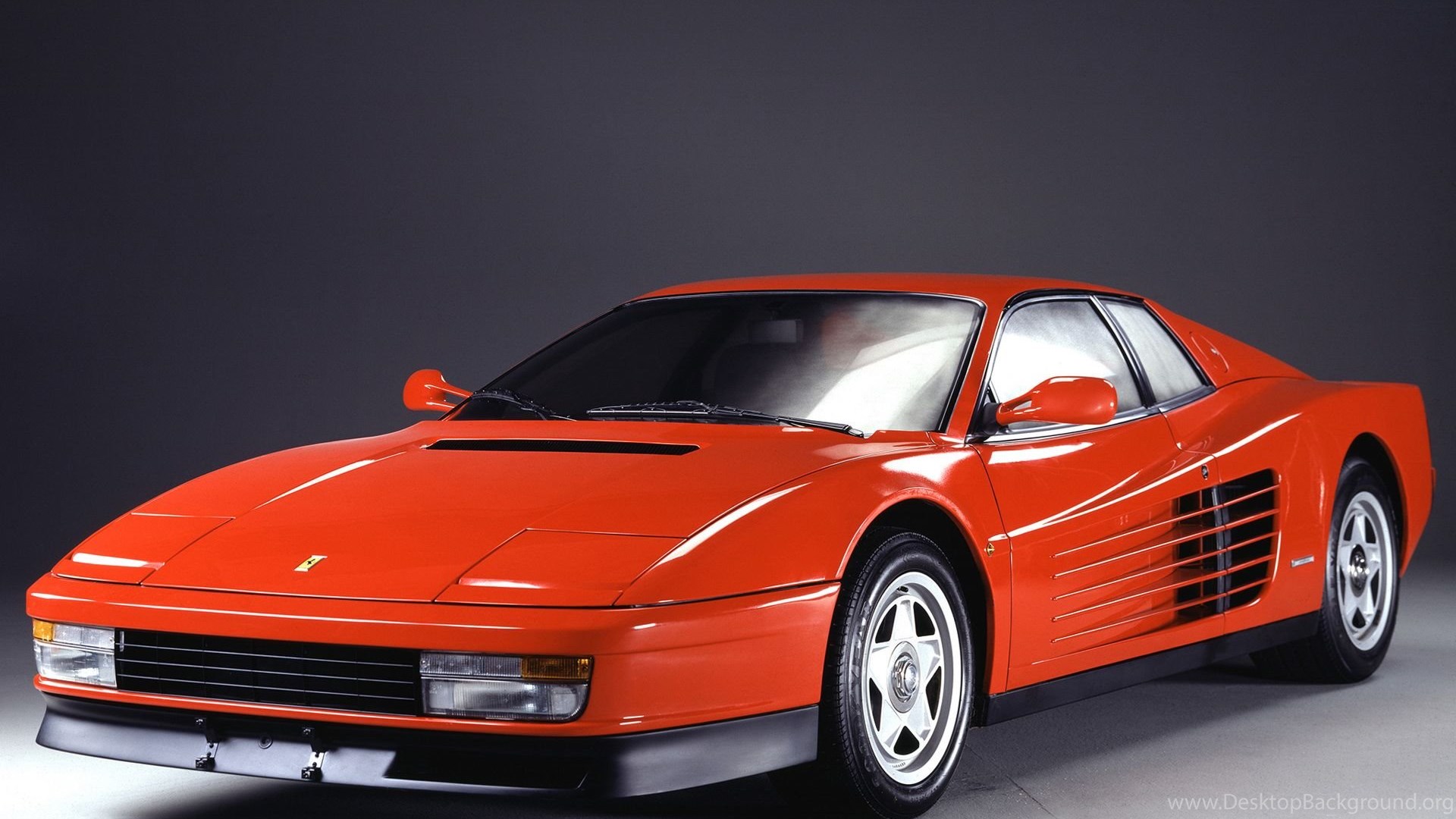 White Testarossa Wallpapers