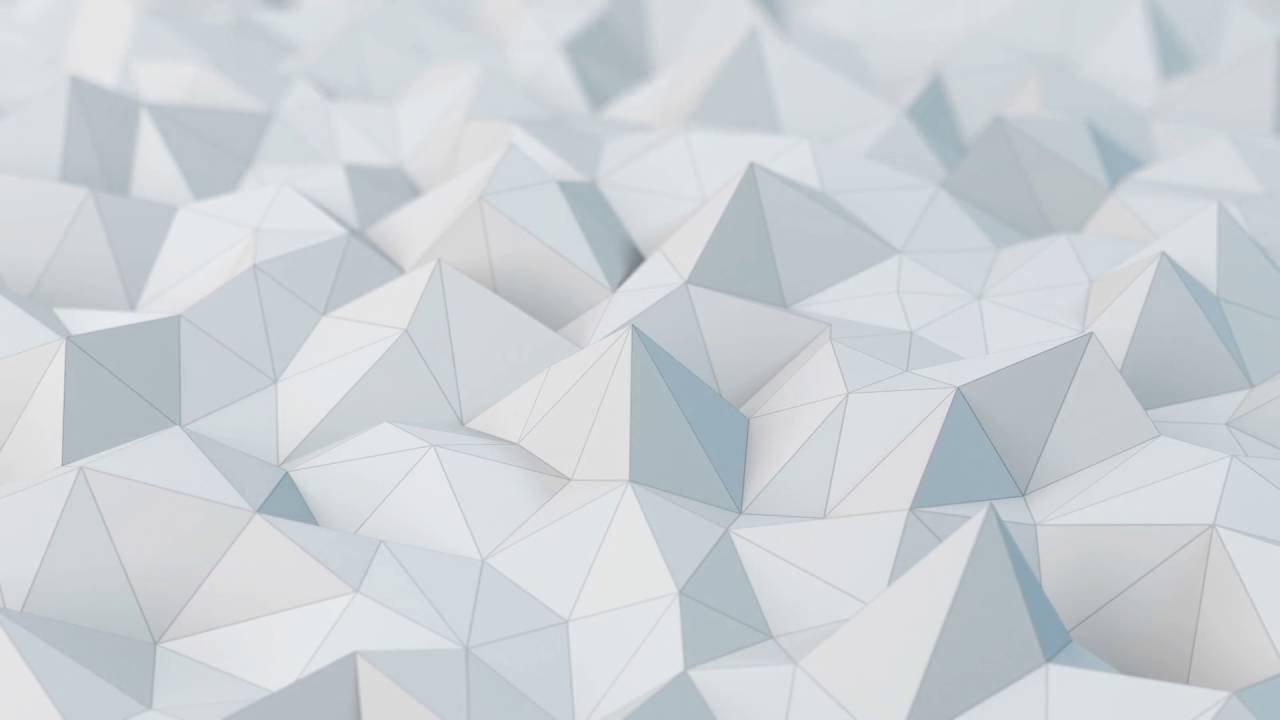 White Triangle Background