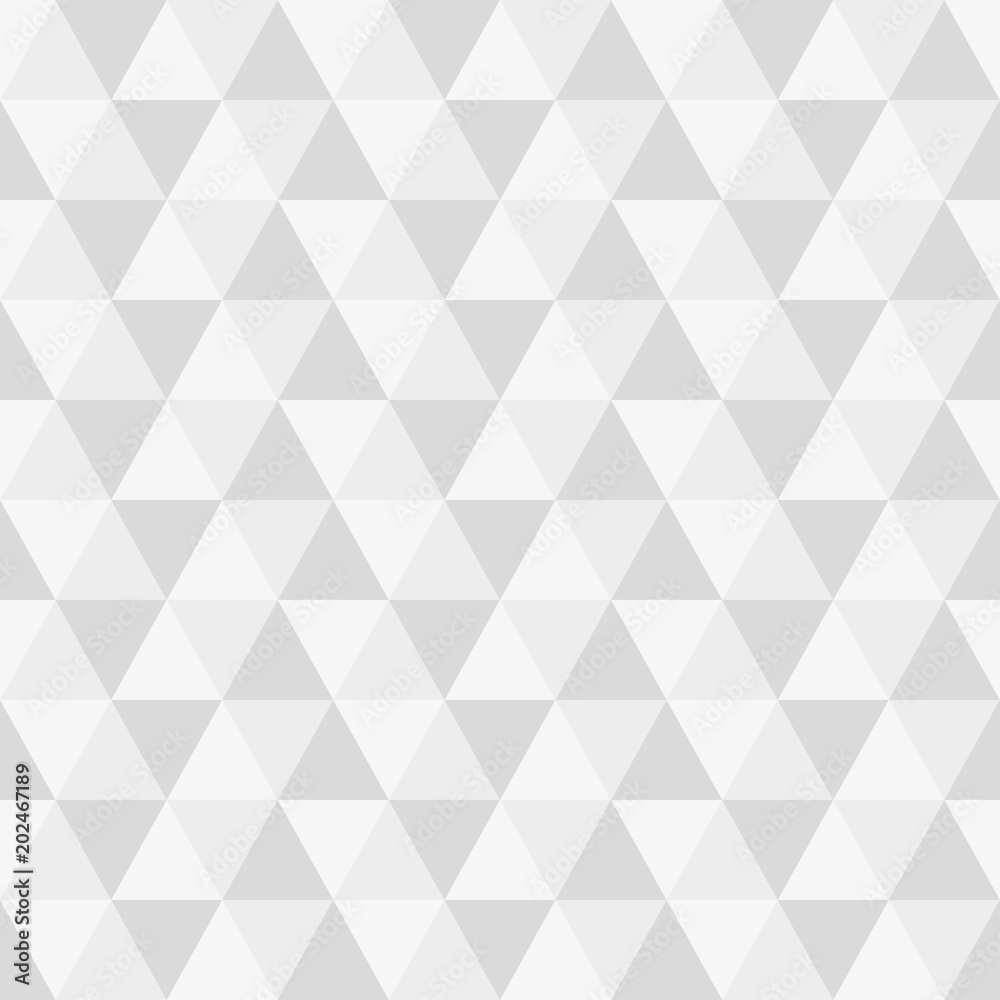 White Triangle Background