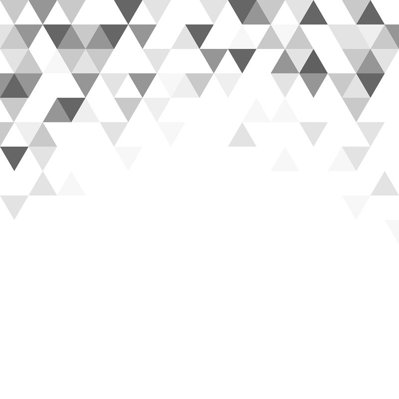 White Triangle Background