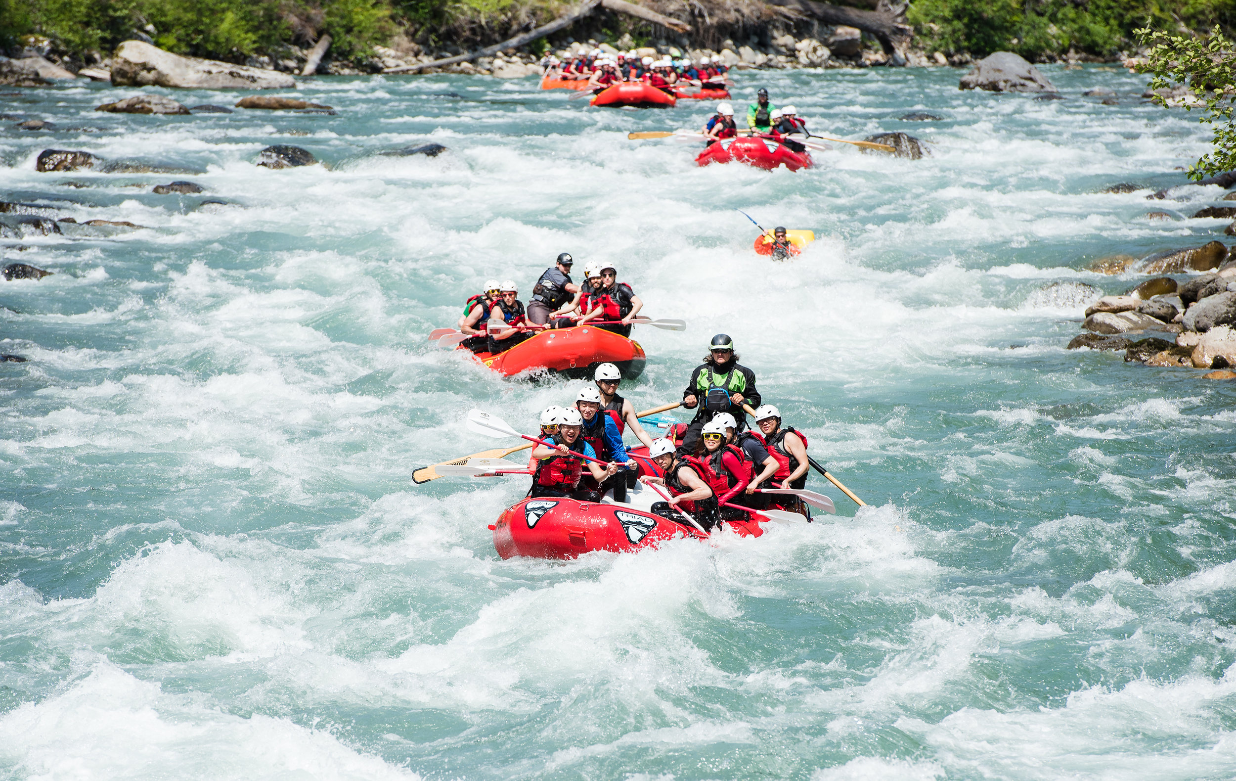 White Water Rafting Wallpapers