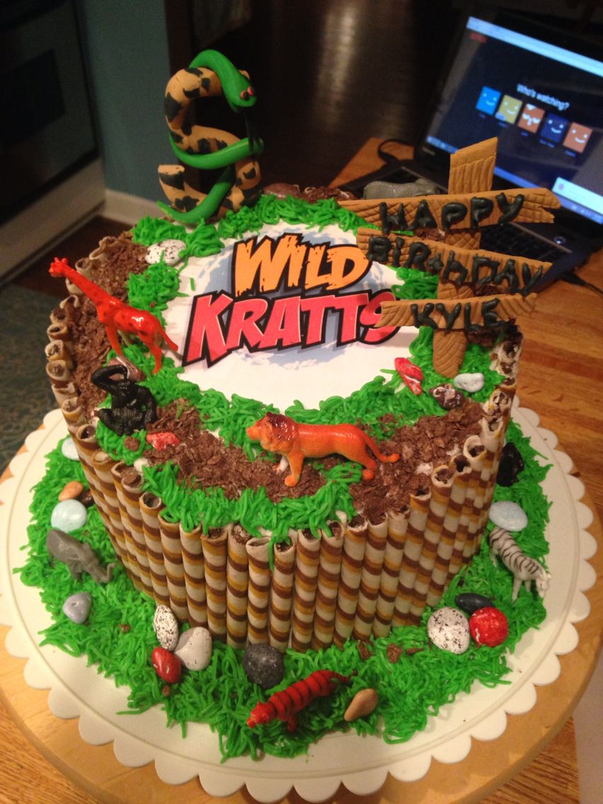 Wild Kratt Cake Ideas Wallpapers