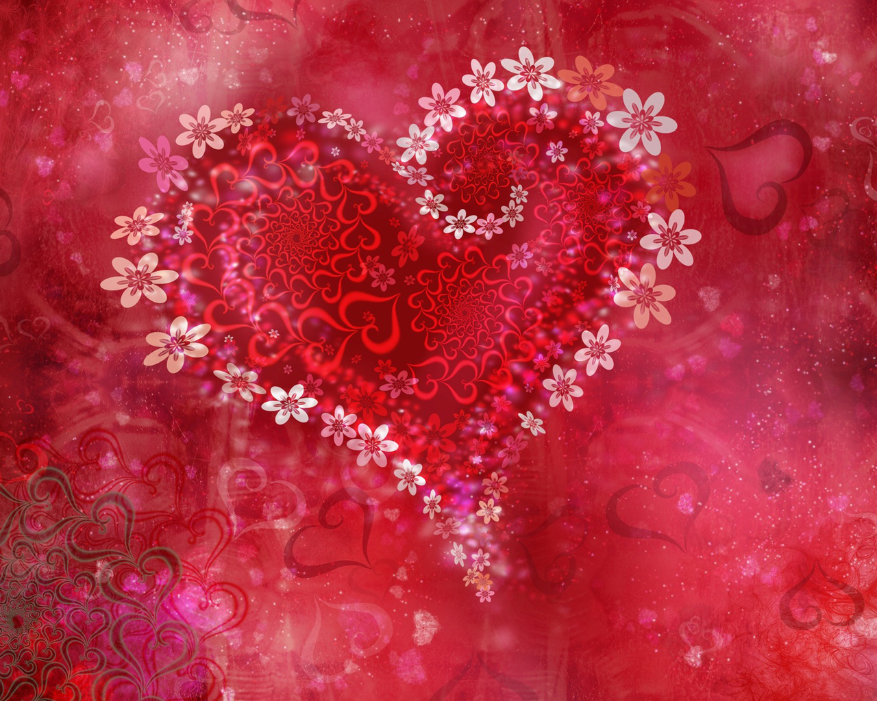 Wildflower Heart Wallpapers